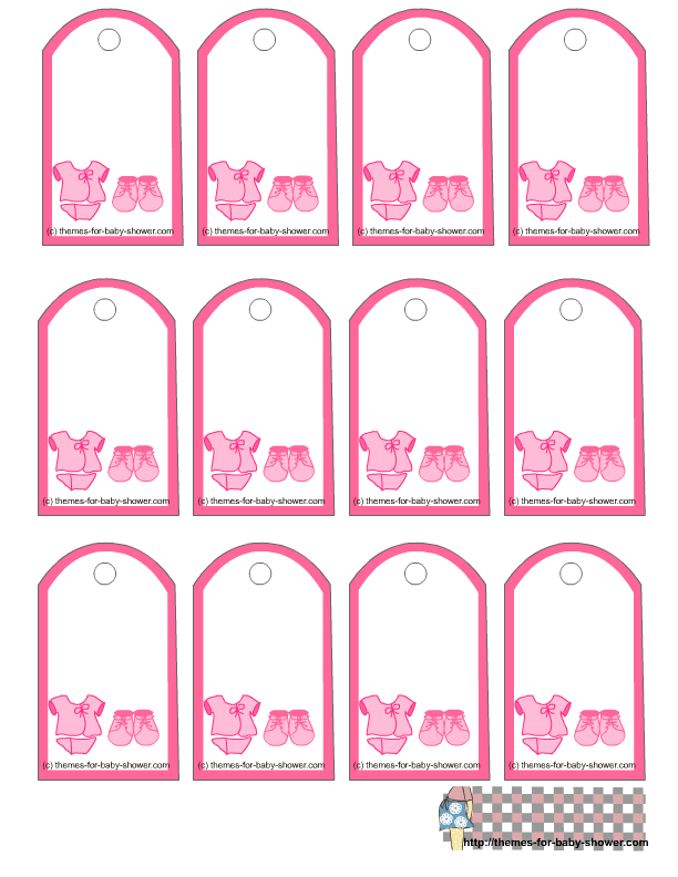 Free Printable Gift Tags For Baby Shower