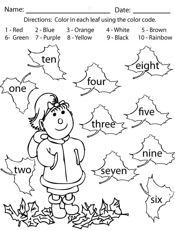 9 Best Images Of Fall Printable Activity Worksheets Free Kindergarten 