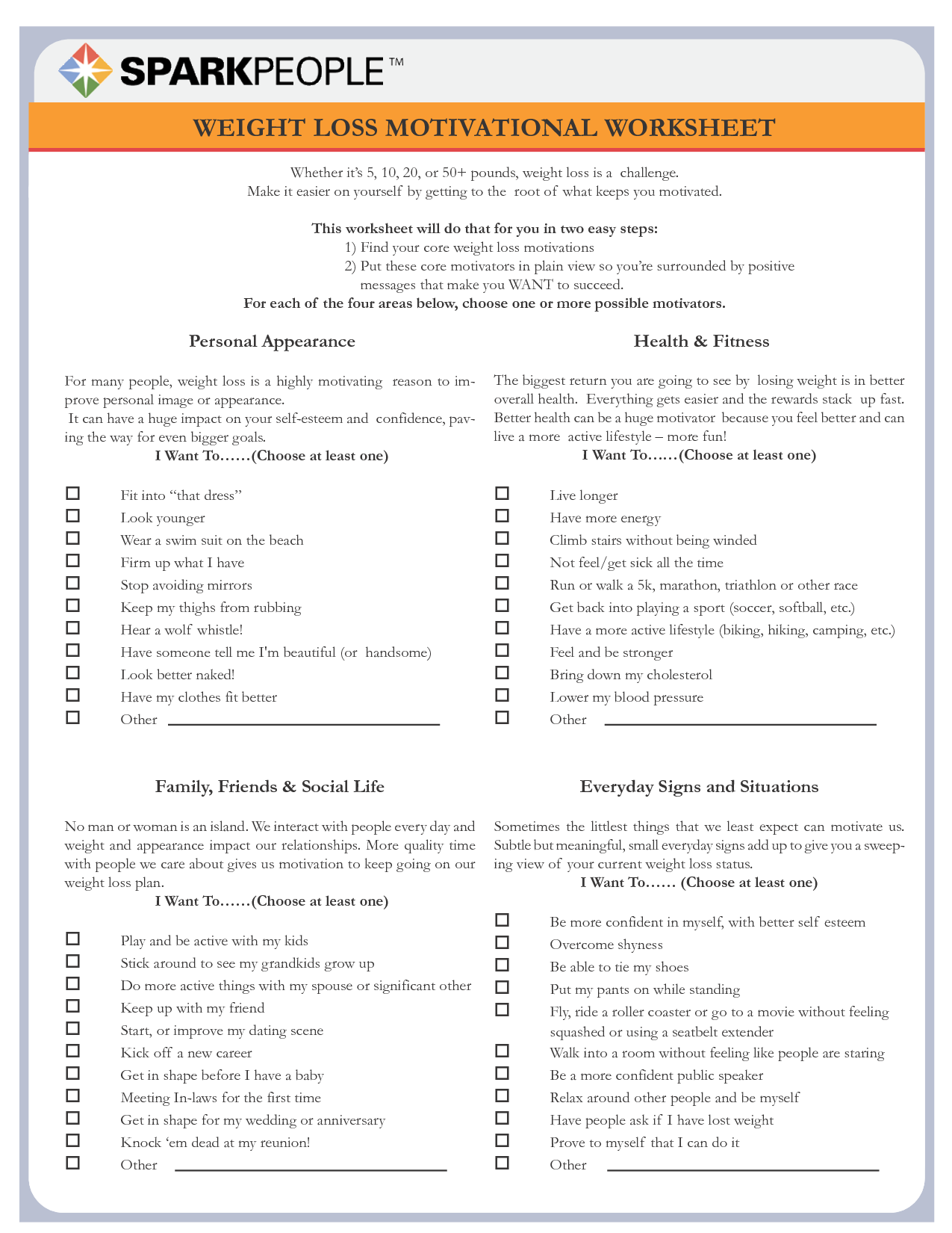 6 Best Images Of Weight Loss Printable Worksheets Weight Loss 