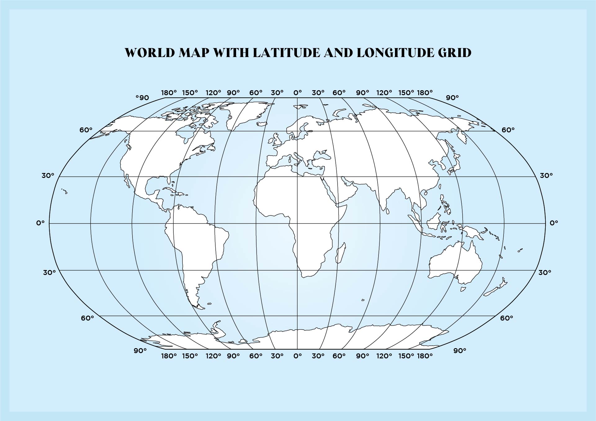 10 best printable blank world maps with grid printablee com