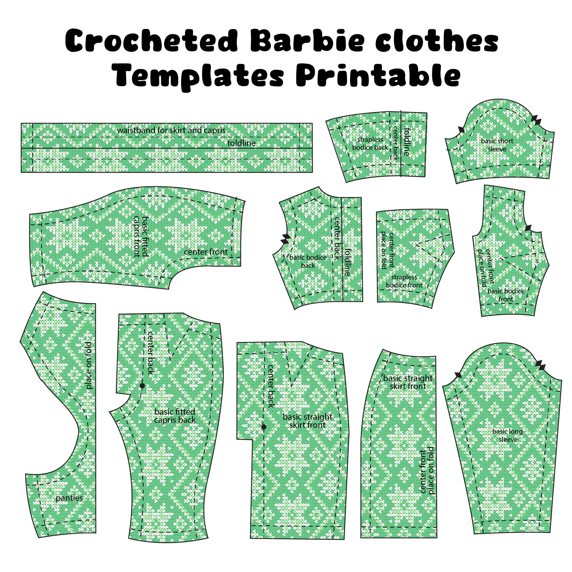 Barbie Clothes Patterns: 45+ Free Designs & Tutorials