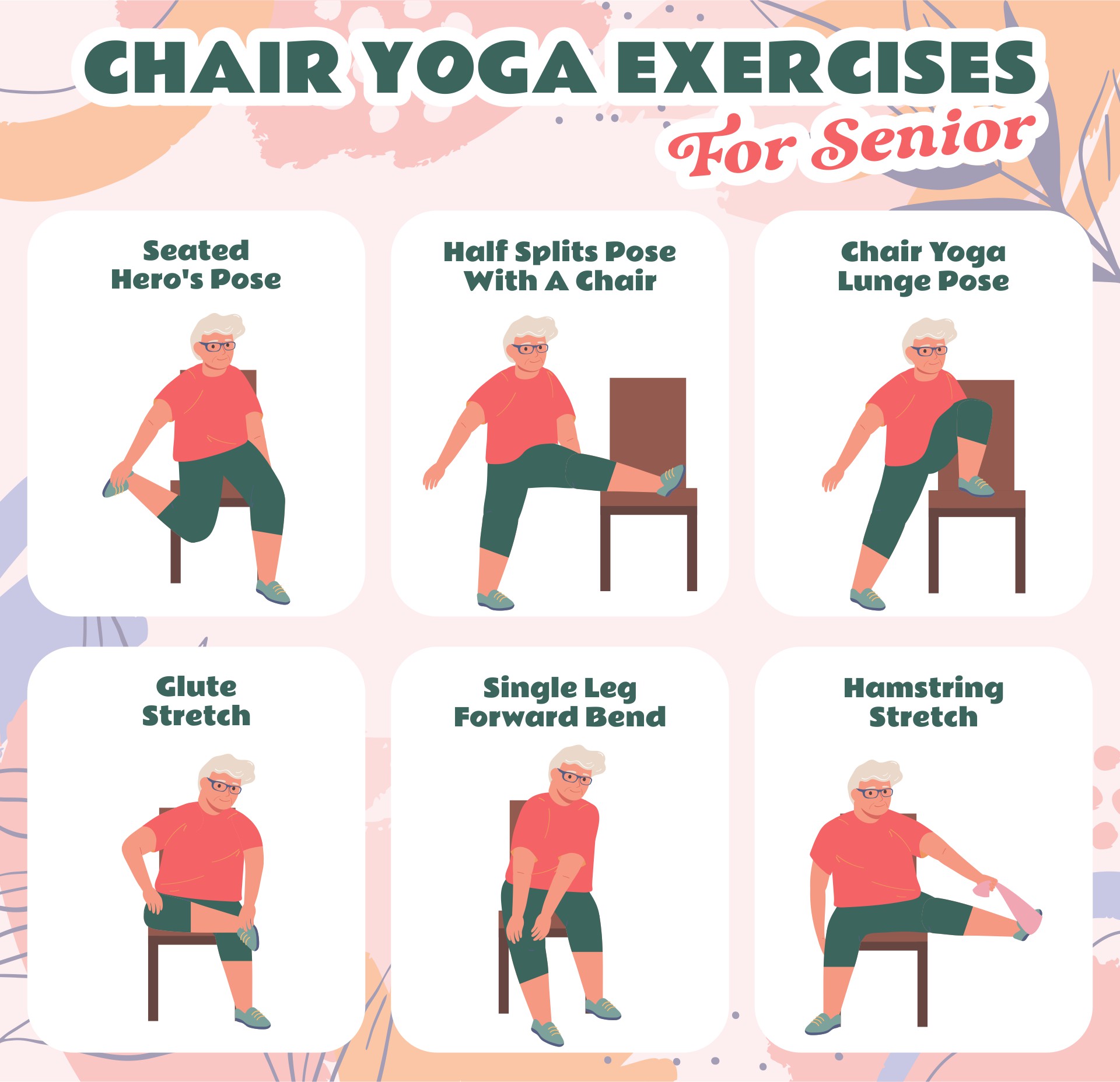 Chair Stretches For Seniors: Simple Seated Flexibility Exercises For Older  Adults To Relief Pain, Stress, Joint health, Improve Balance, Strength, and  Relaxation: Gilbert, Max: 9798833879627: : Books