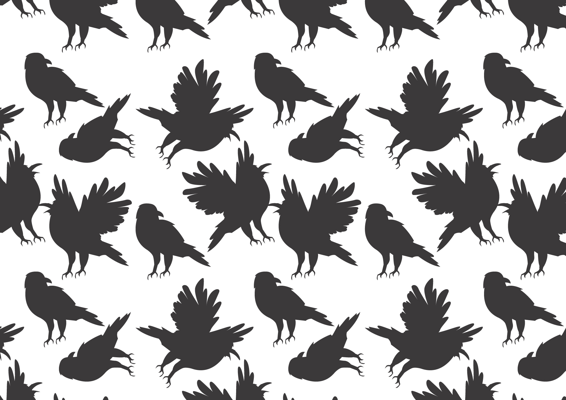 Crow Repeat Pattern