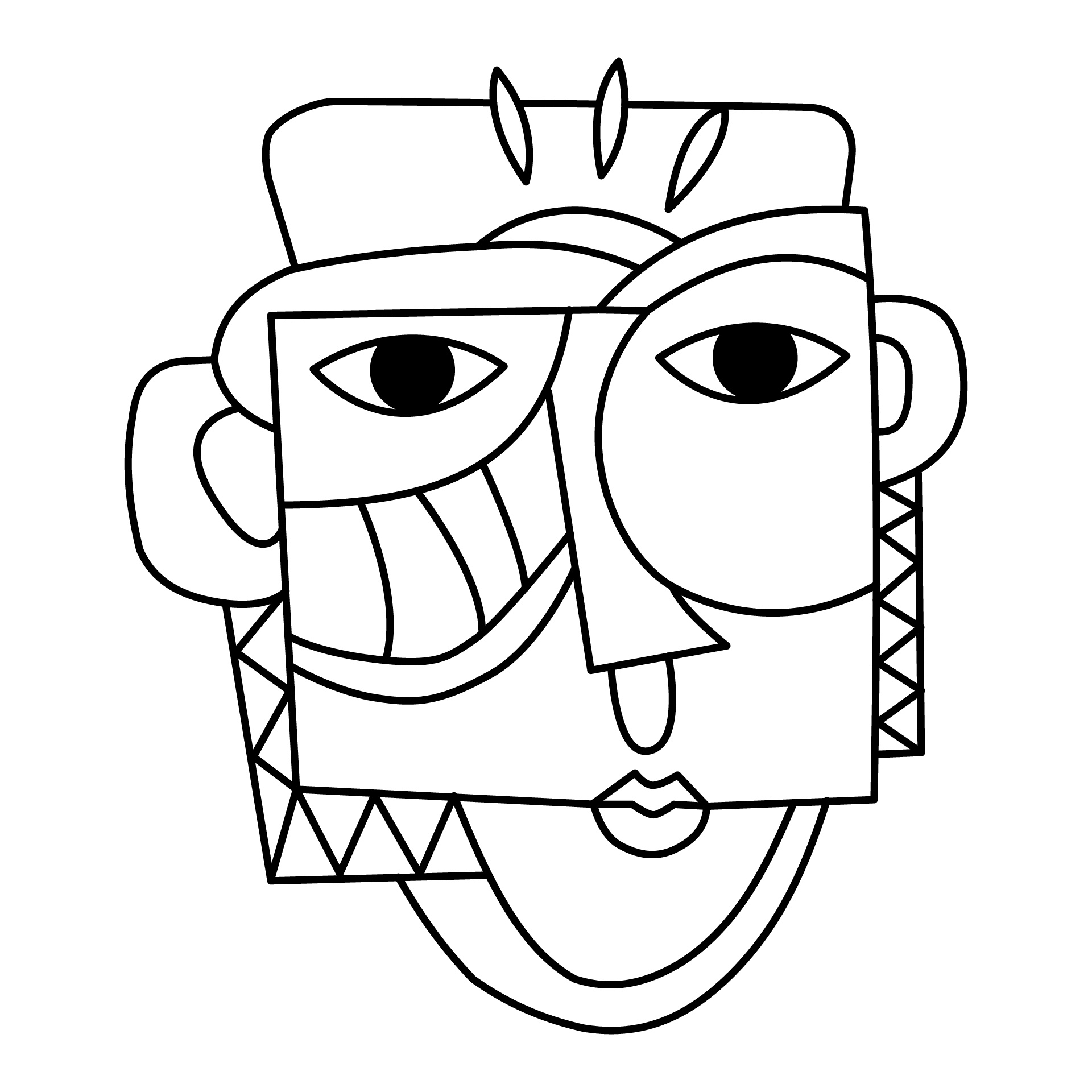 Pablo Picasso Kids Coloring Pages