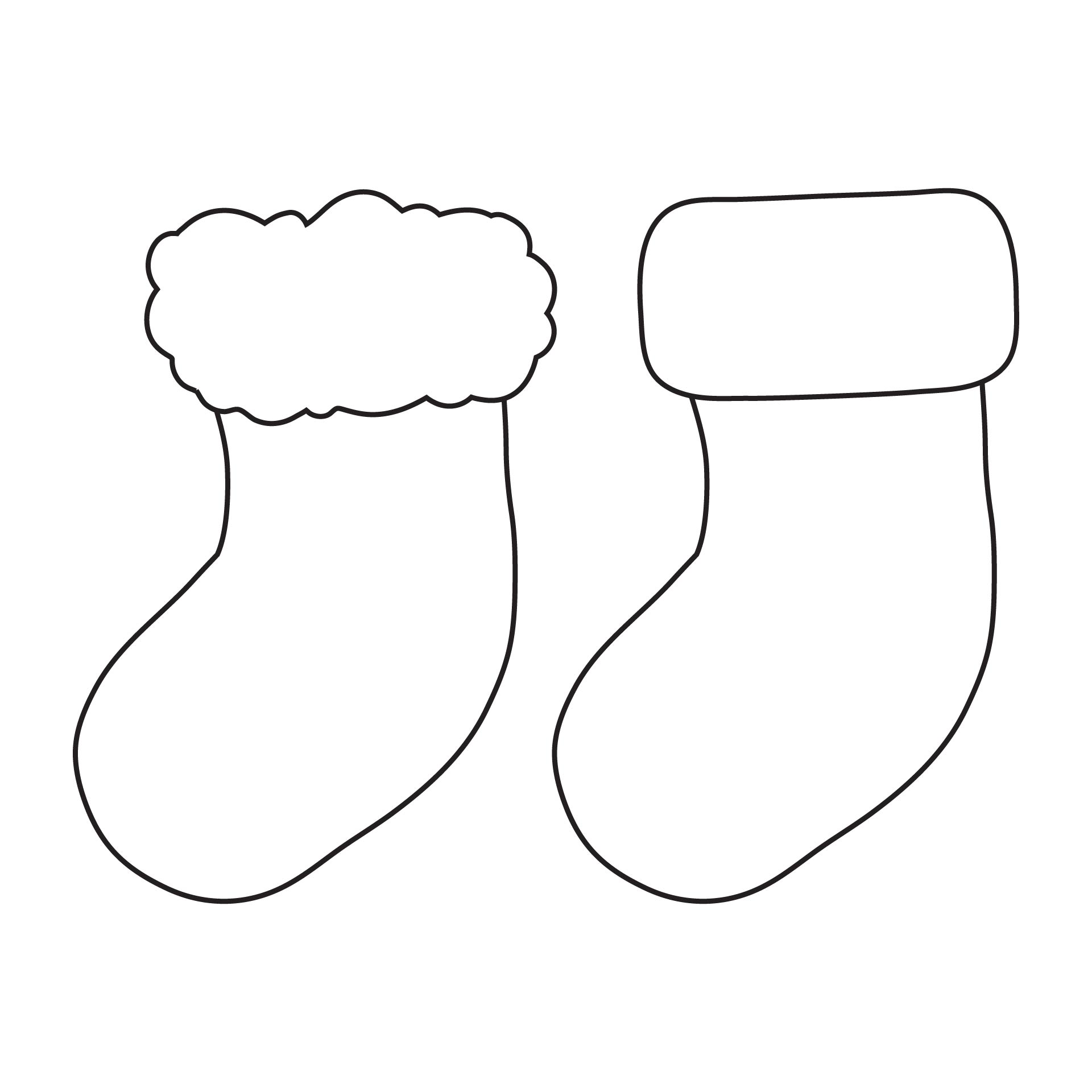 Christmas Stocking Template