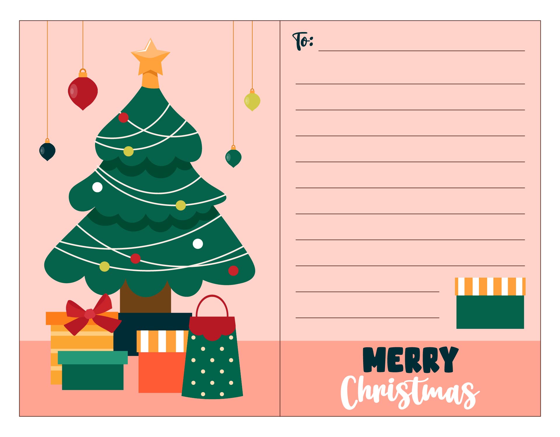 Printable Christmas Cards For Best Friend