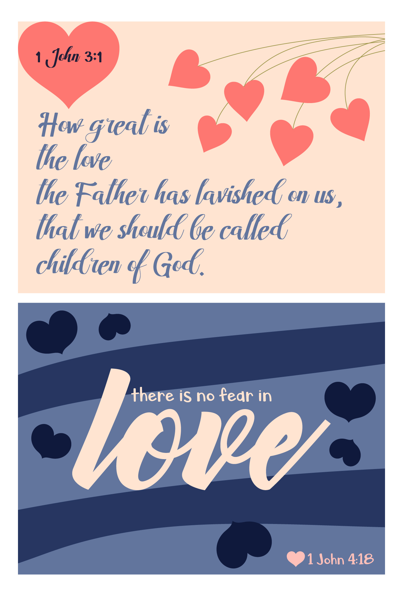 Printable Bible Verse Valentines Cards