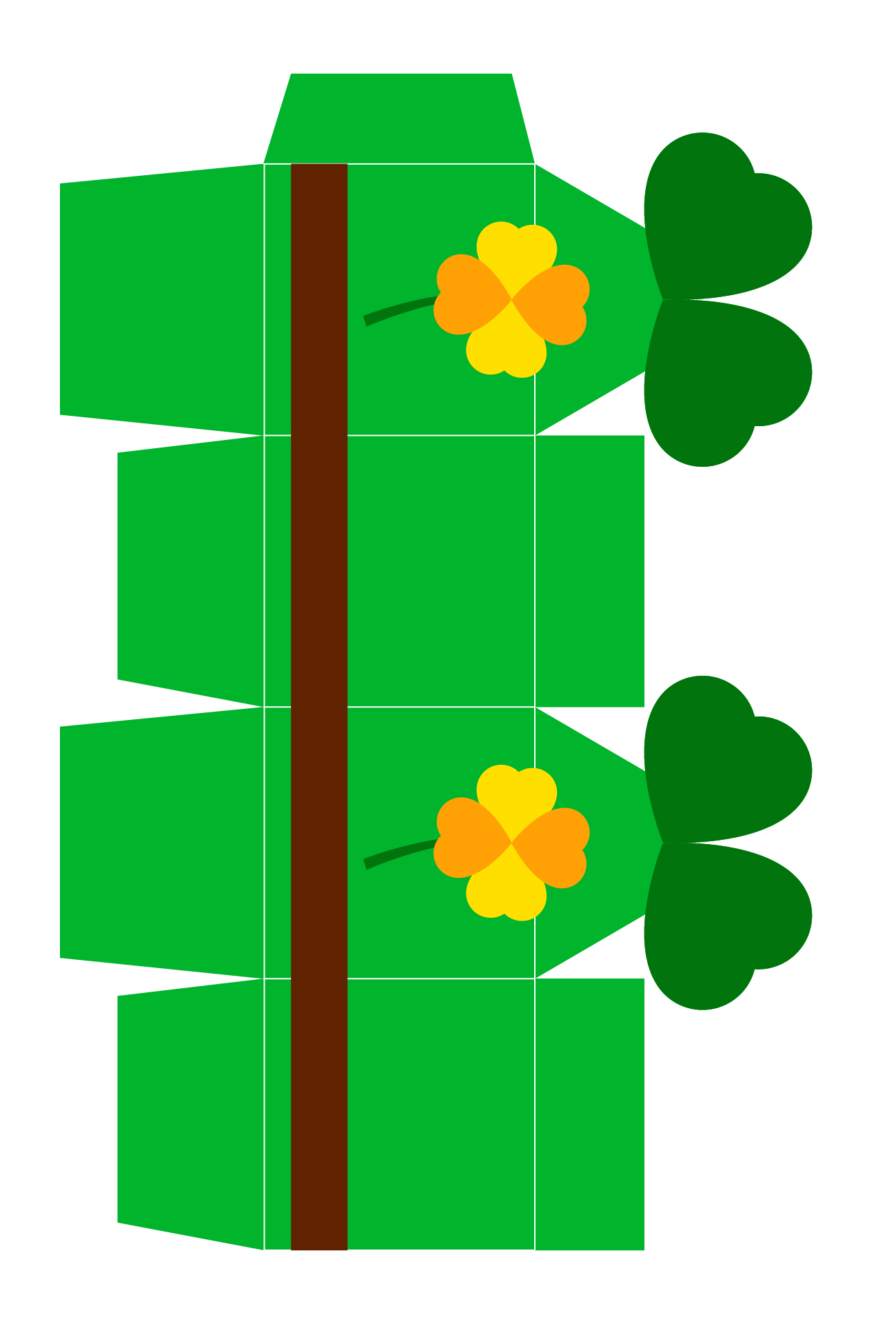 St. Patricks Day Box Craft Printables