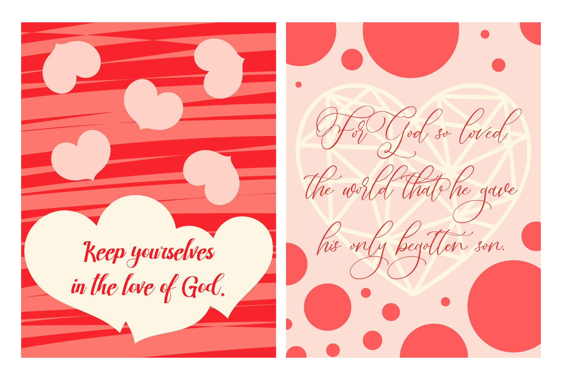 Christian Love Quotes Printable Valentine Cards