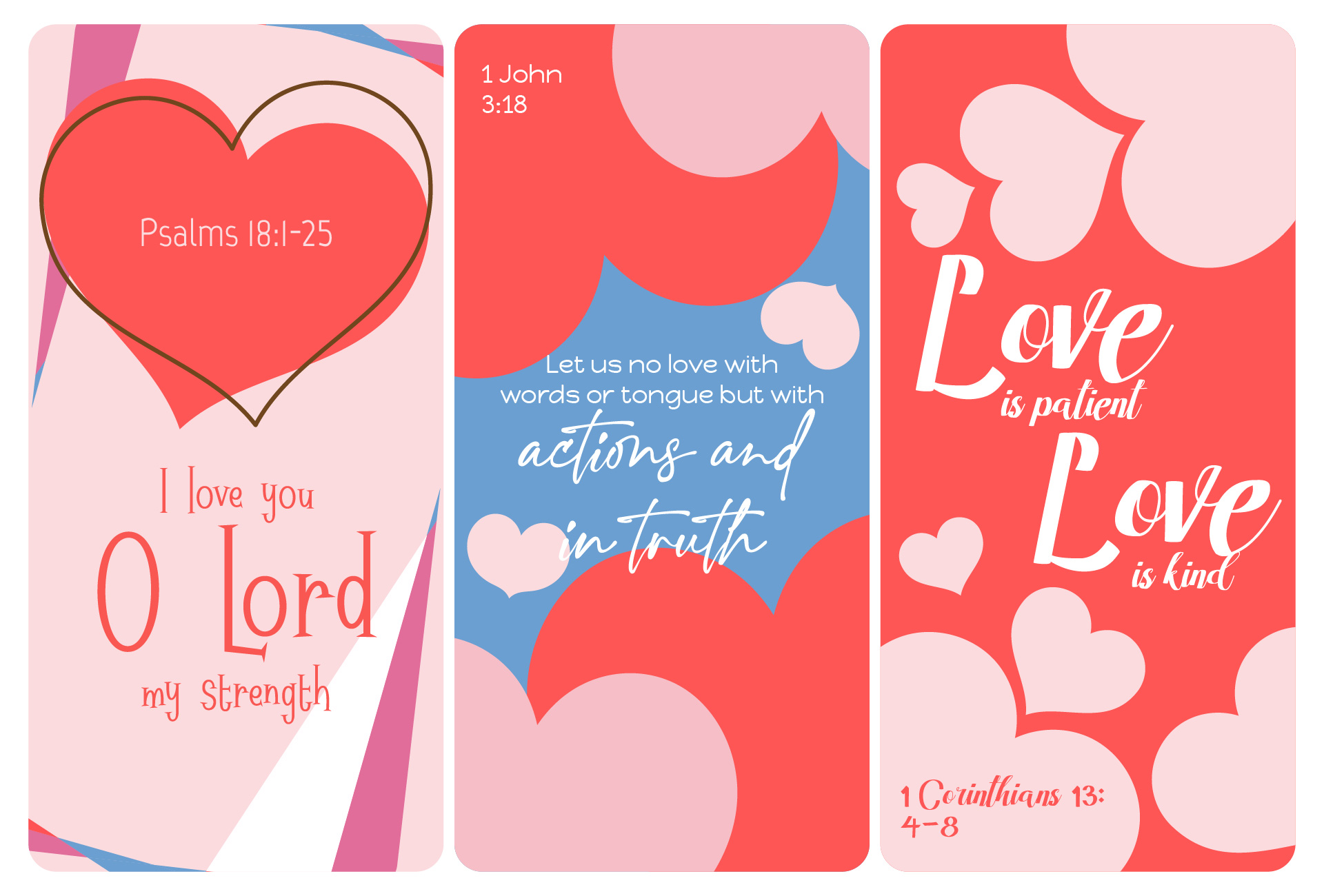 Biblical Verses Valentine’s Day Cards