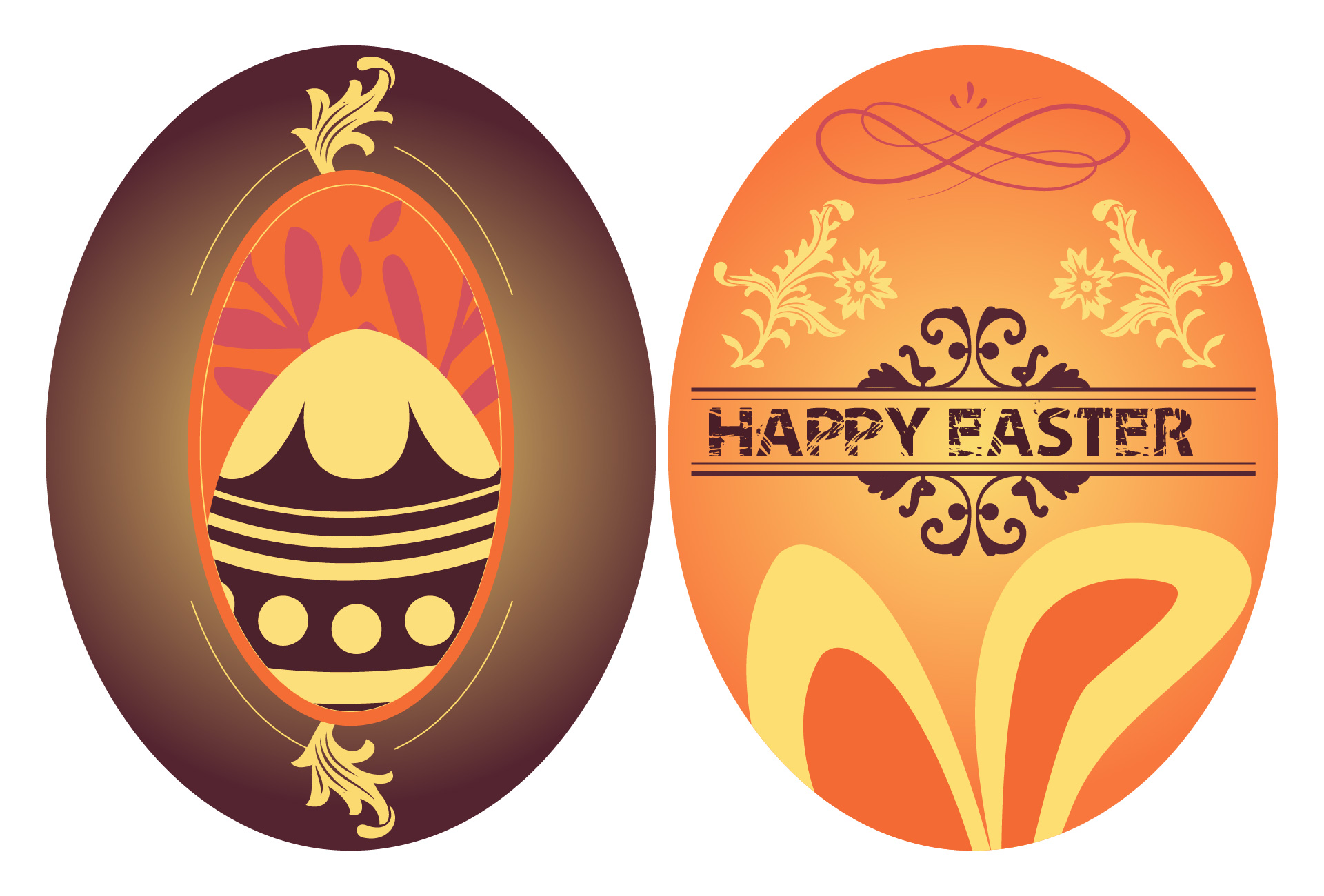 Antique Easter Basket Labels Printable