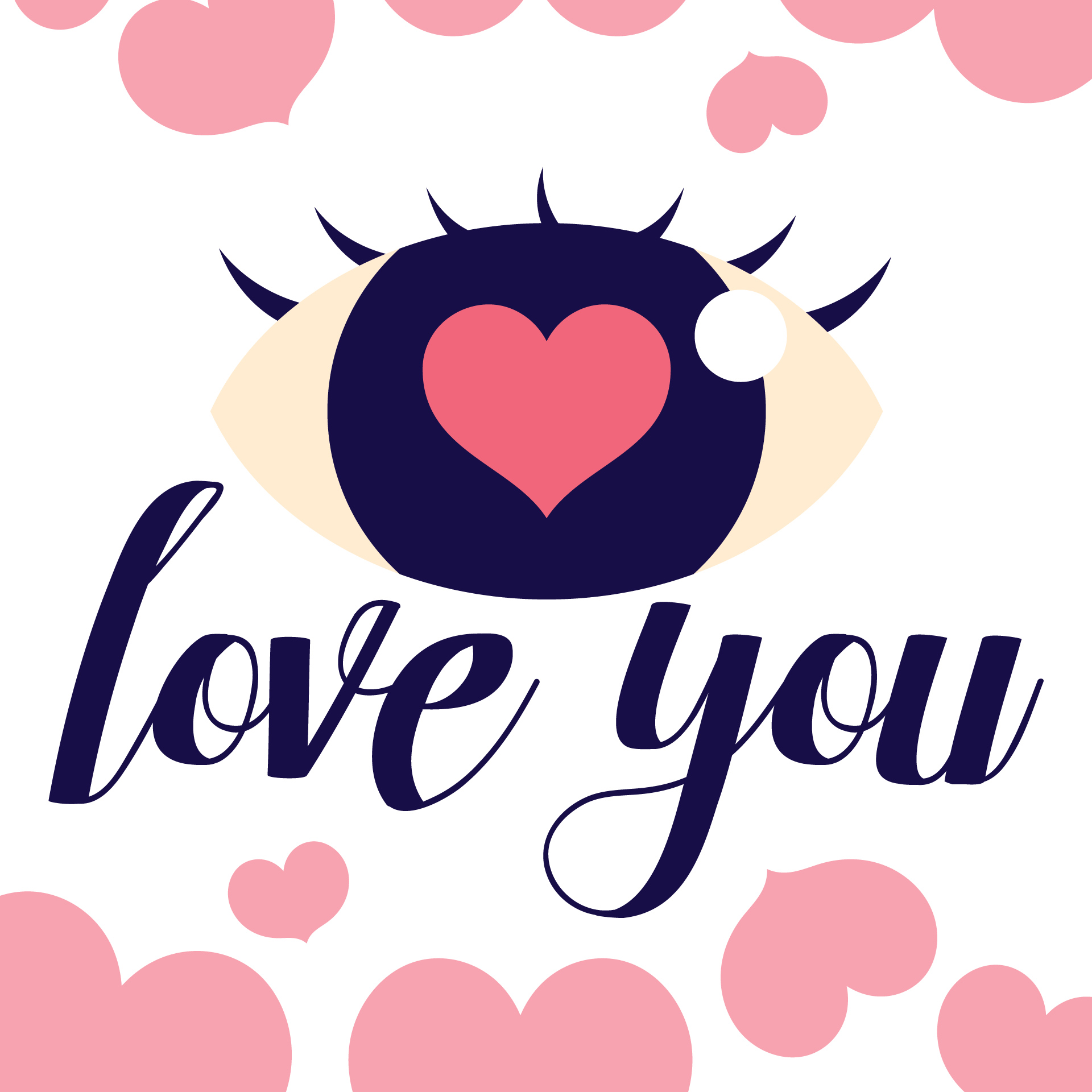 Eye Love You Printable