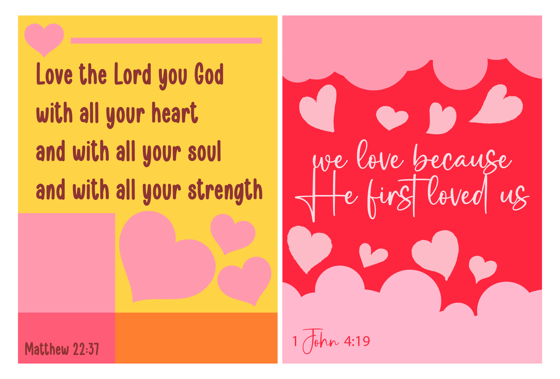 Bible-Based Valentine Prrintables