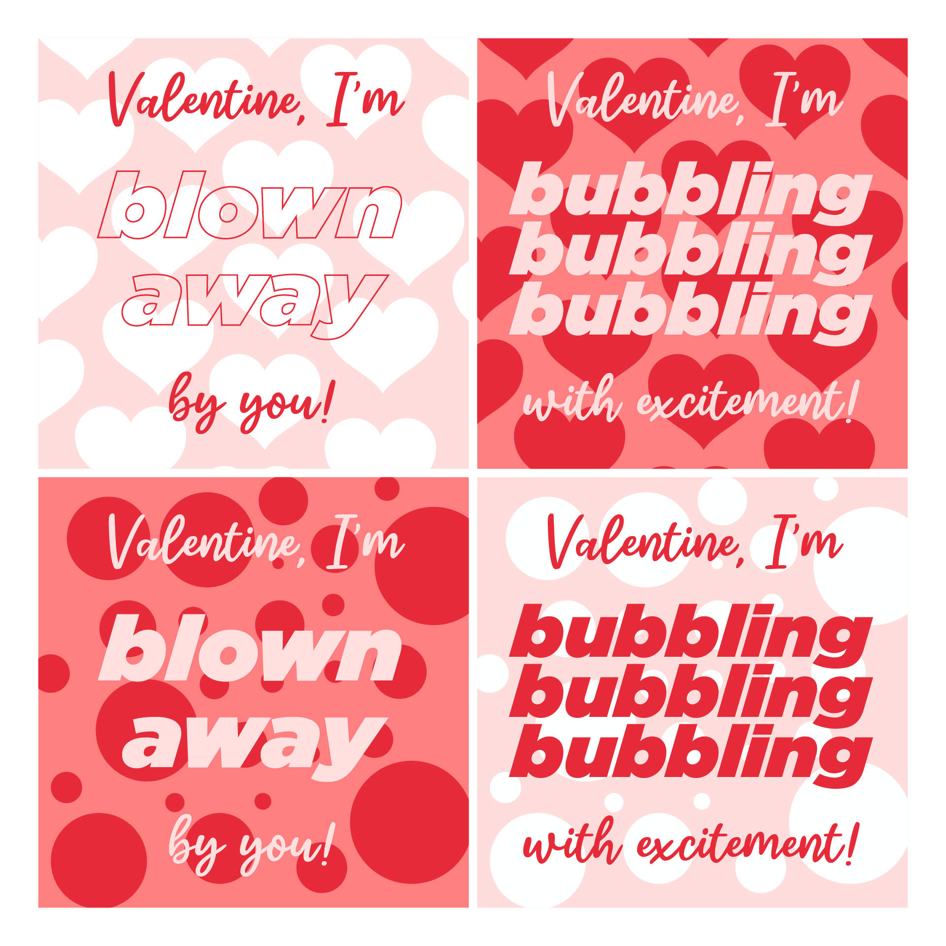 Mini Classroom Valentines Freebie Printables