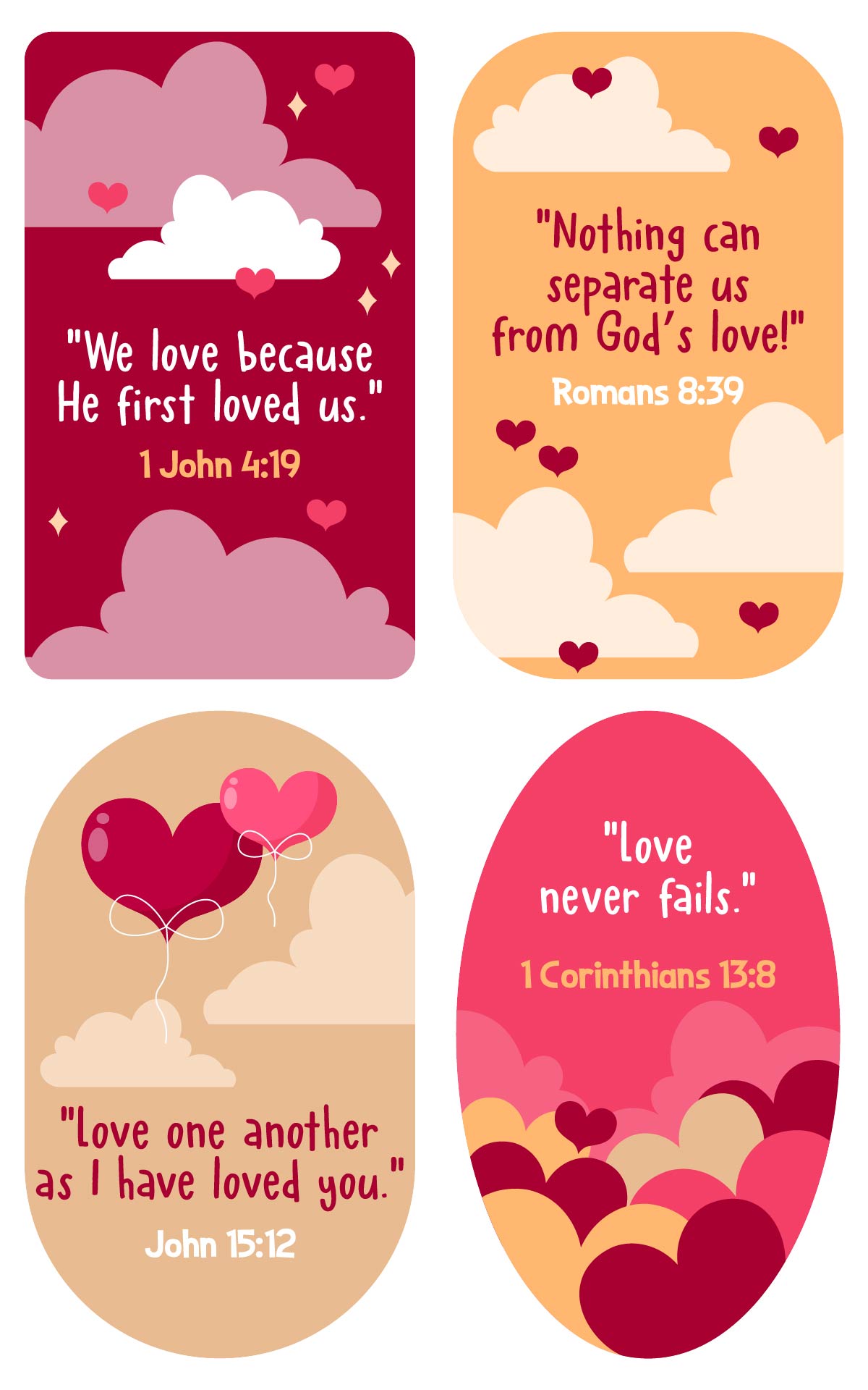 Printable Religious Valentine Cards For Kids