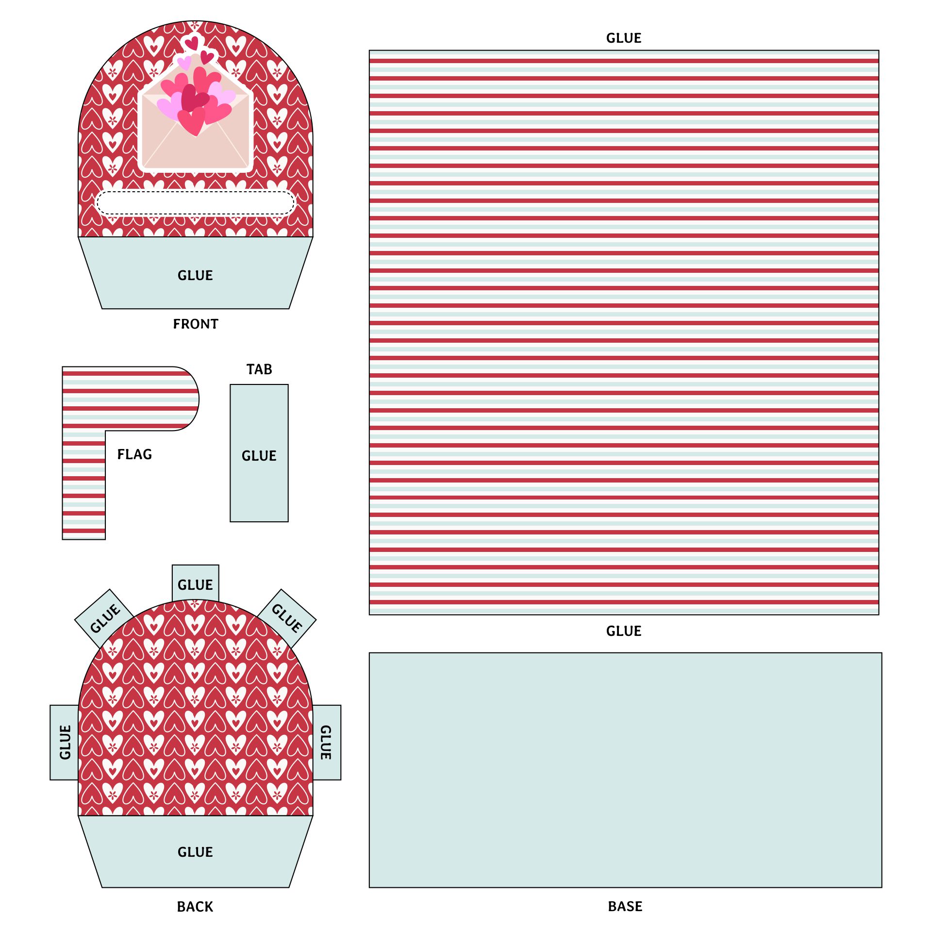 Printable Valentine Mailbox Ideas For Classroom