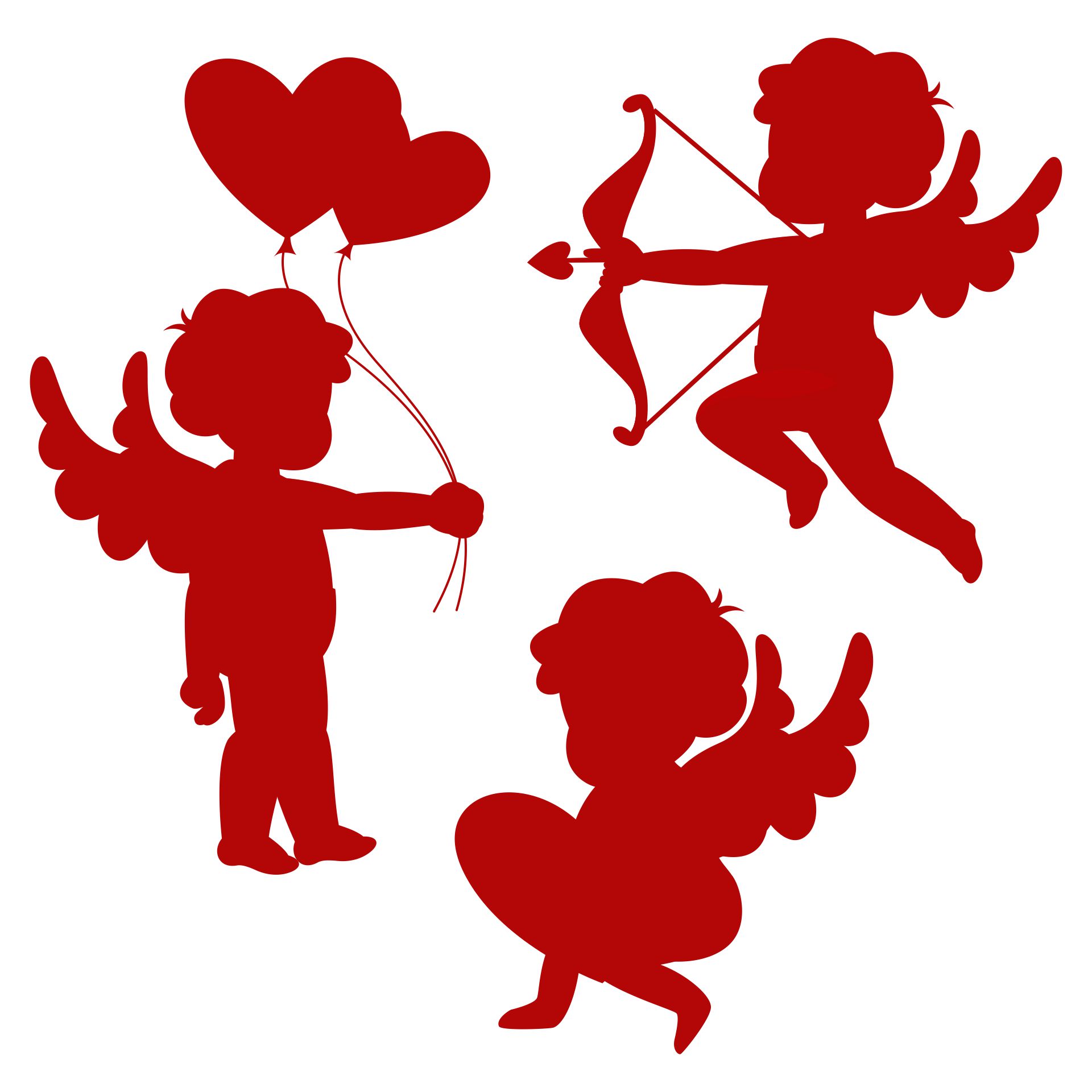 Valentines Day Cutout Decorations For Boys