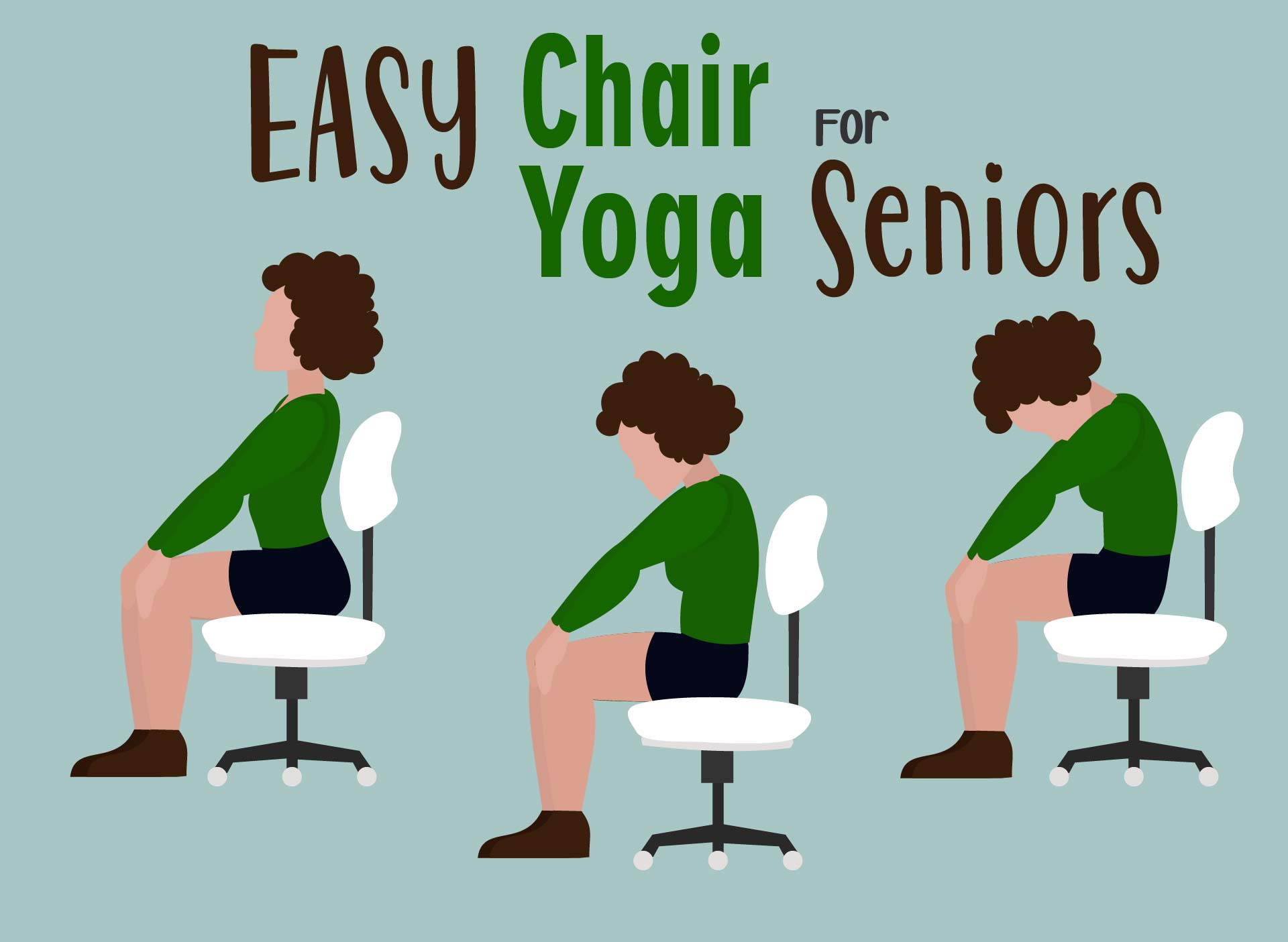 Printable Chair Yoga For Seniors