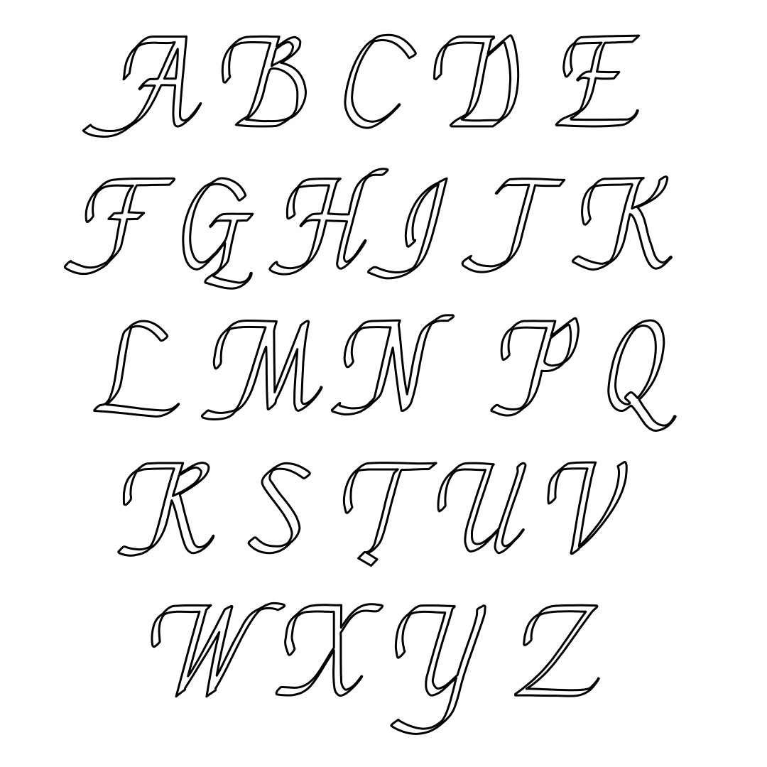 alphabet-letters-in-fancy-cursive
