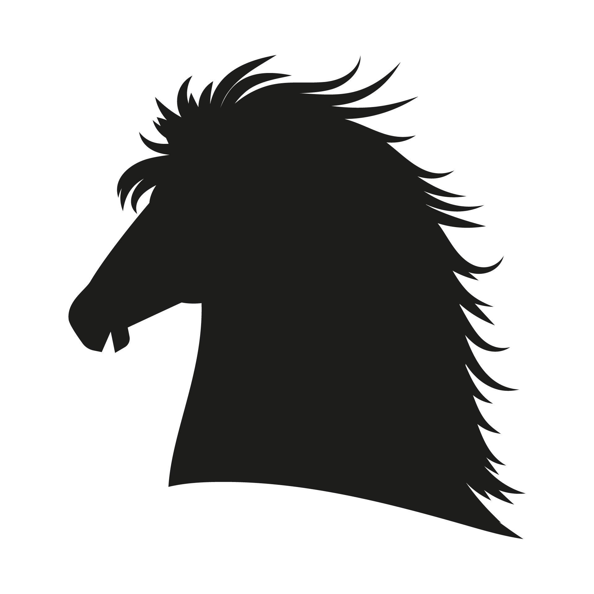 10 Best Horse Head Template Printable Printablee