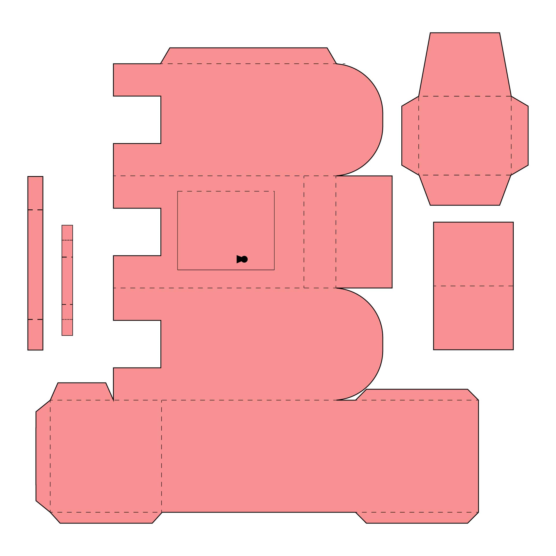 Mailbox Template Box