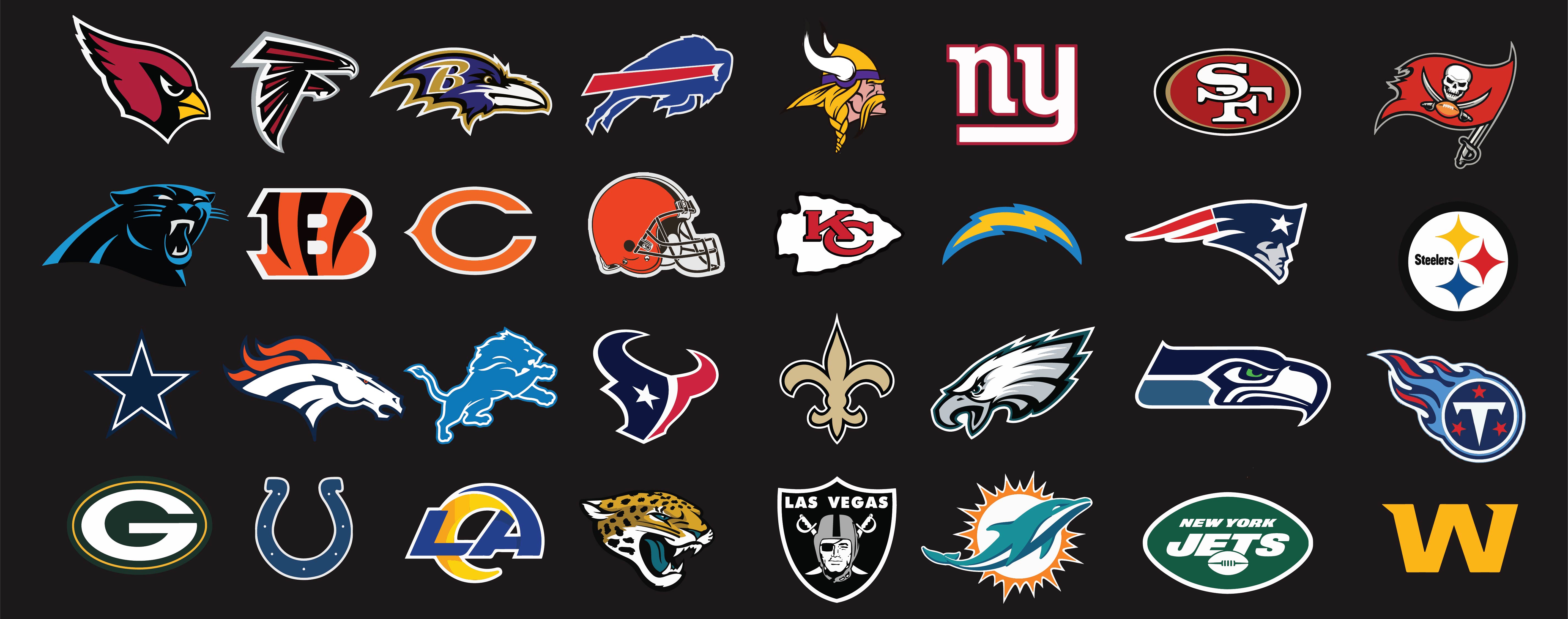 10 Best NFL Football Logos Printable