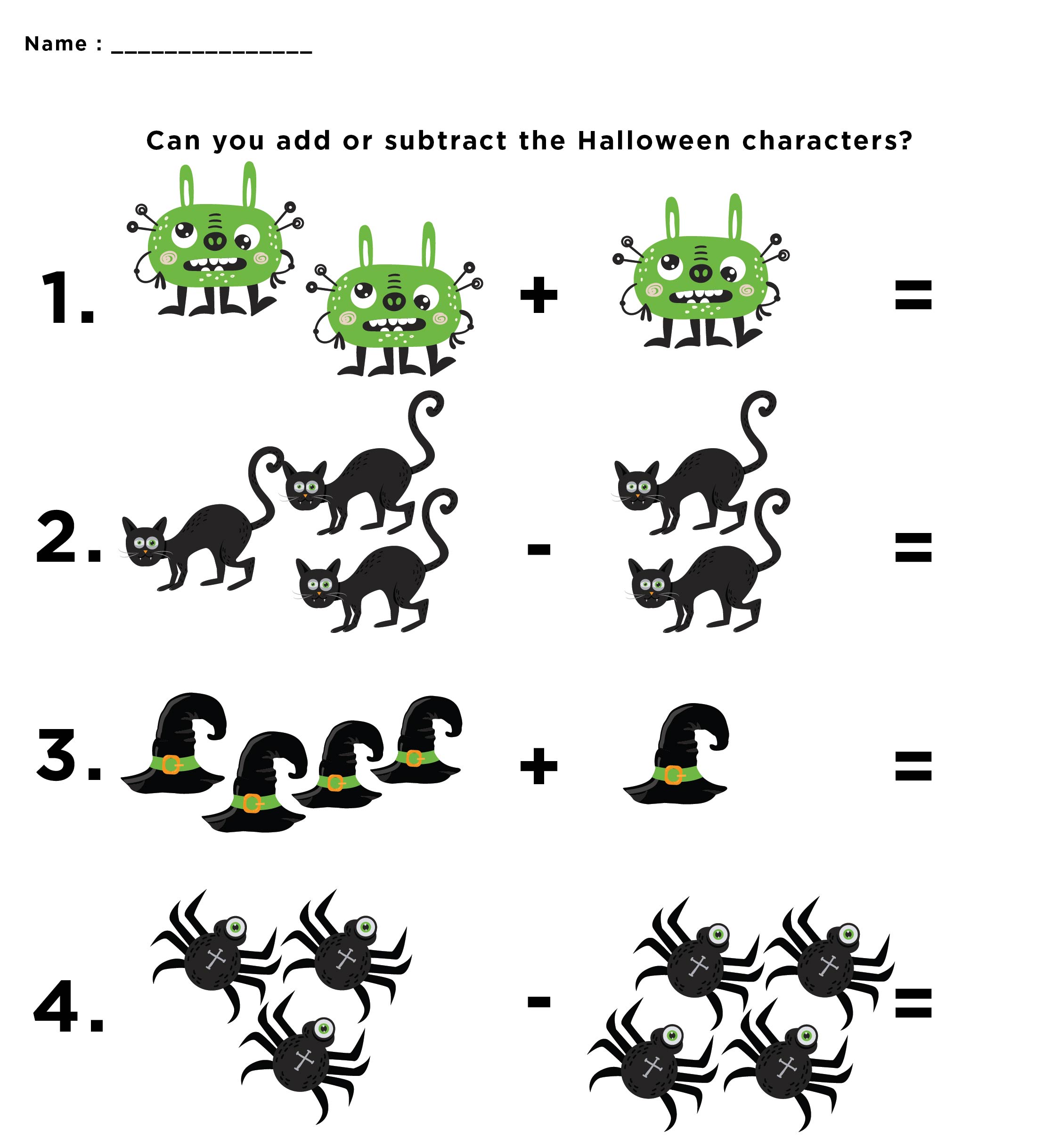 15 Best Free Printable Halloween Math Activities PDF For Free At Printablee
