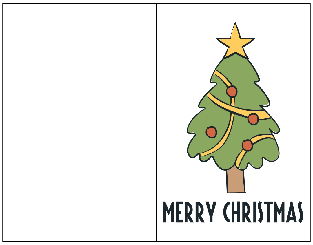 Christmas Card Printable Design