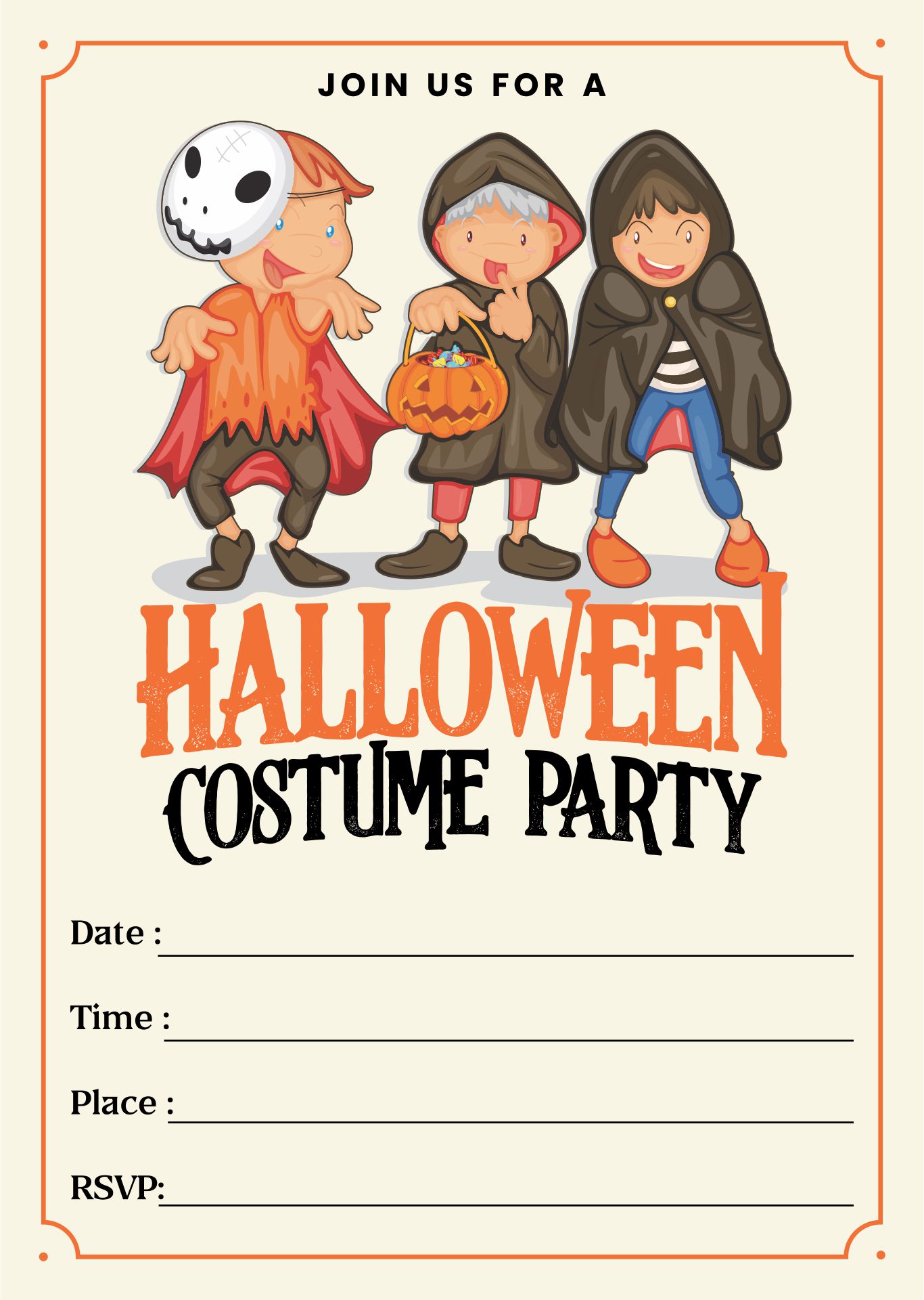 15 Best Free Printable Templates Halloween Party PDF for Free at Printablee