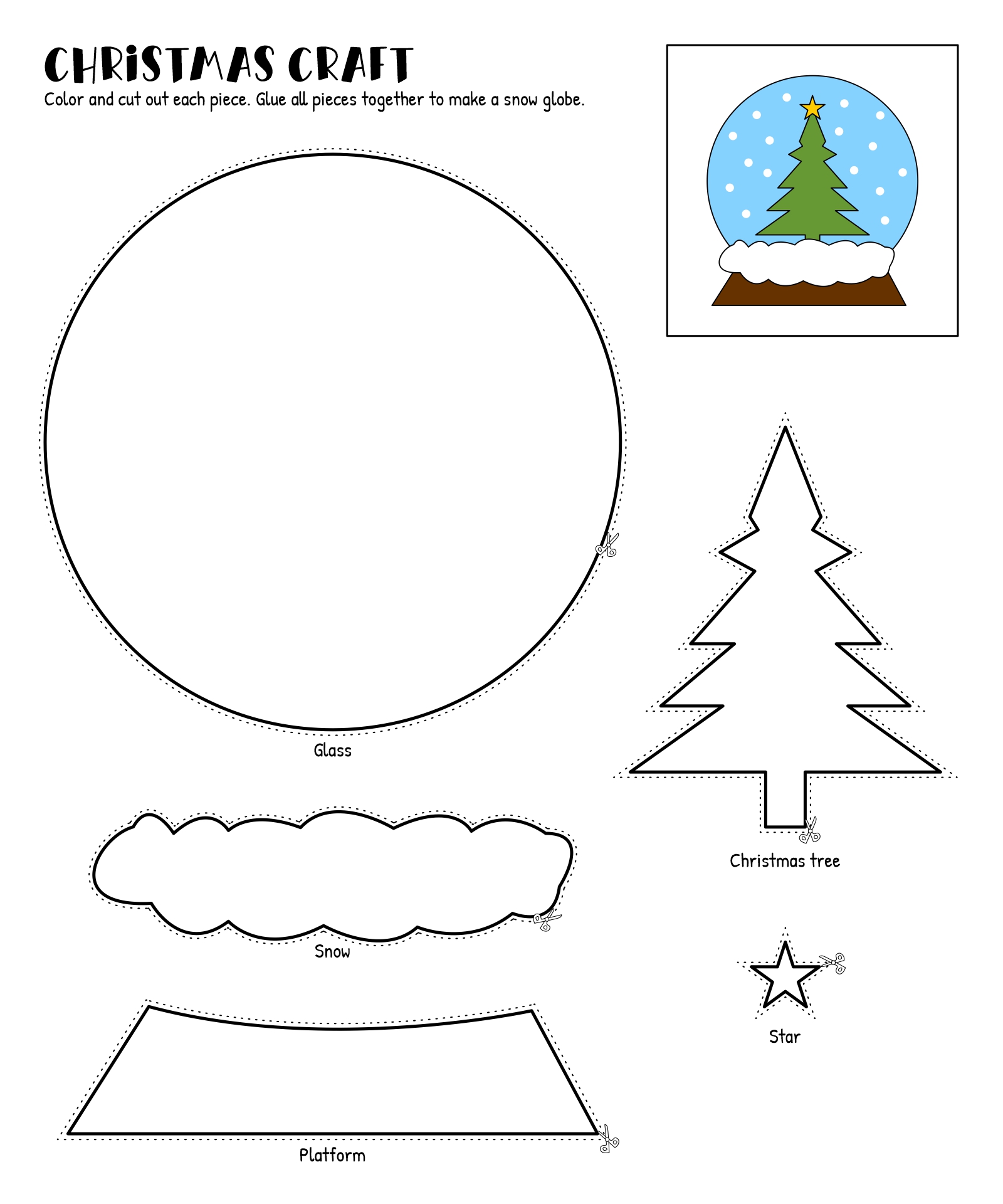 Free Preschool Craft Printables