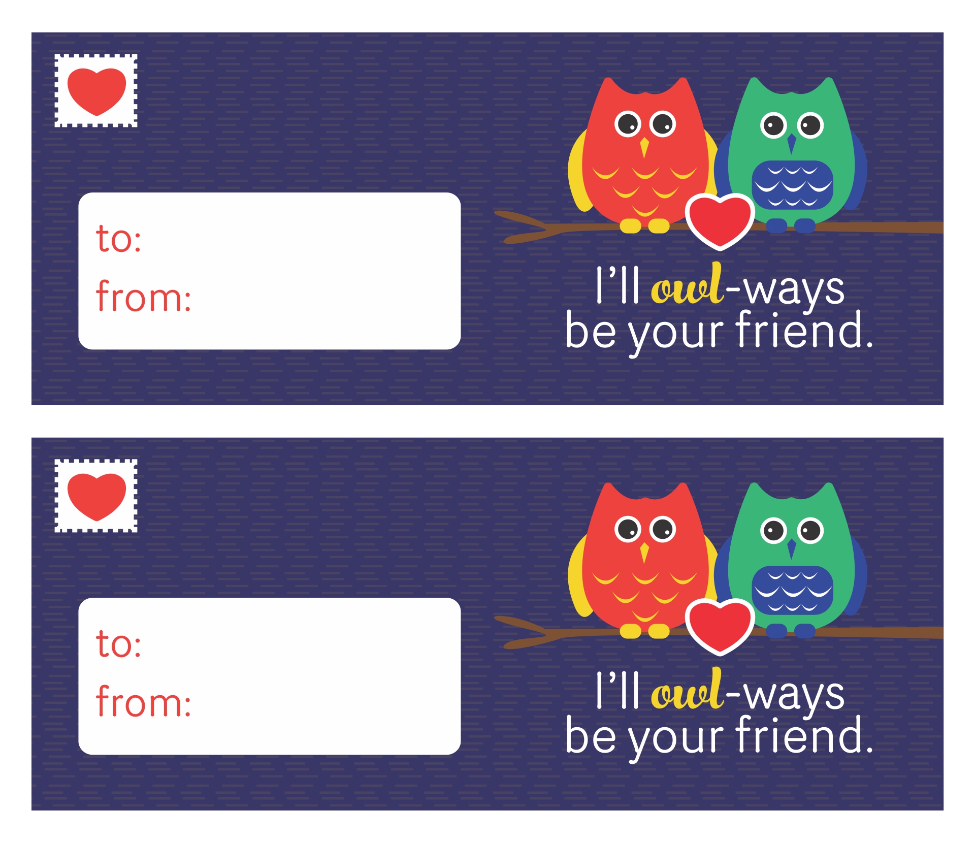 My Valentine Cards 10 Free PDF Printables Printablee