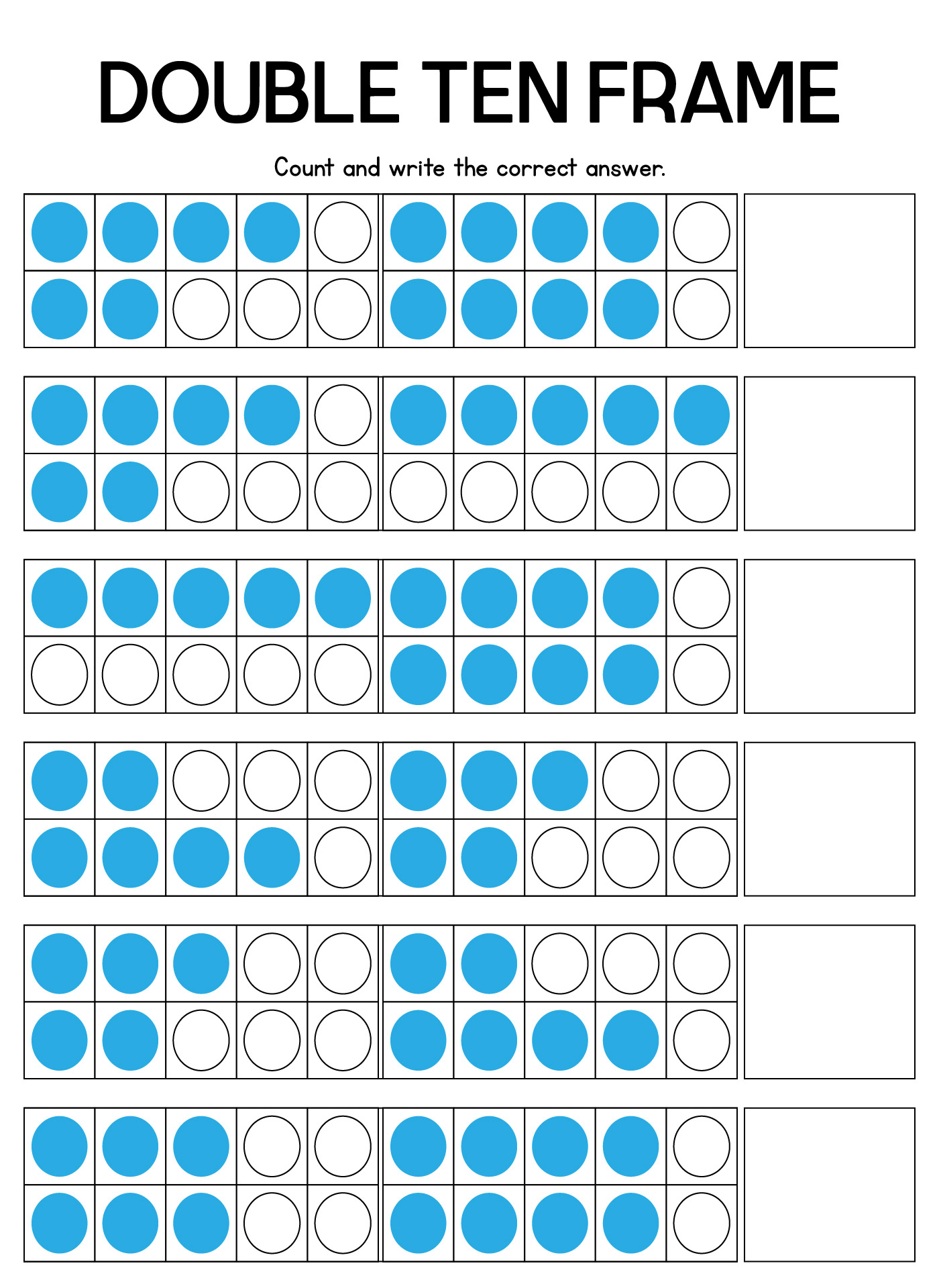 Double Ten Frame Png Add To Bookmarksremove From Bookmarks