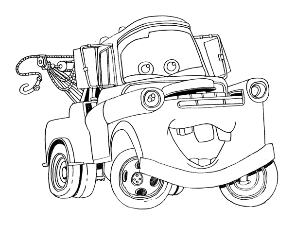 Printable Disney Cars Coloring Pages