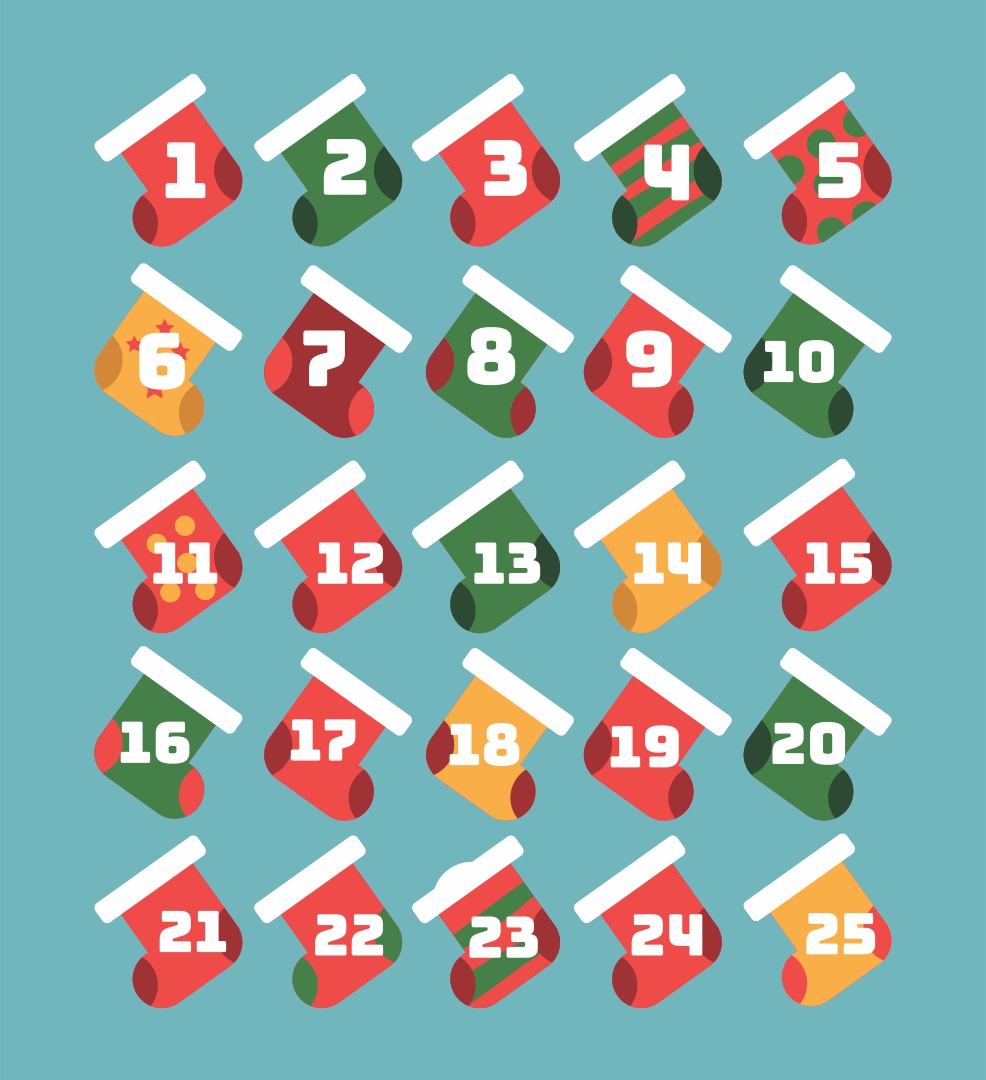 15 Best Printable Christmas Advent Numbers For Free At Printablee