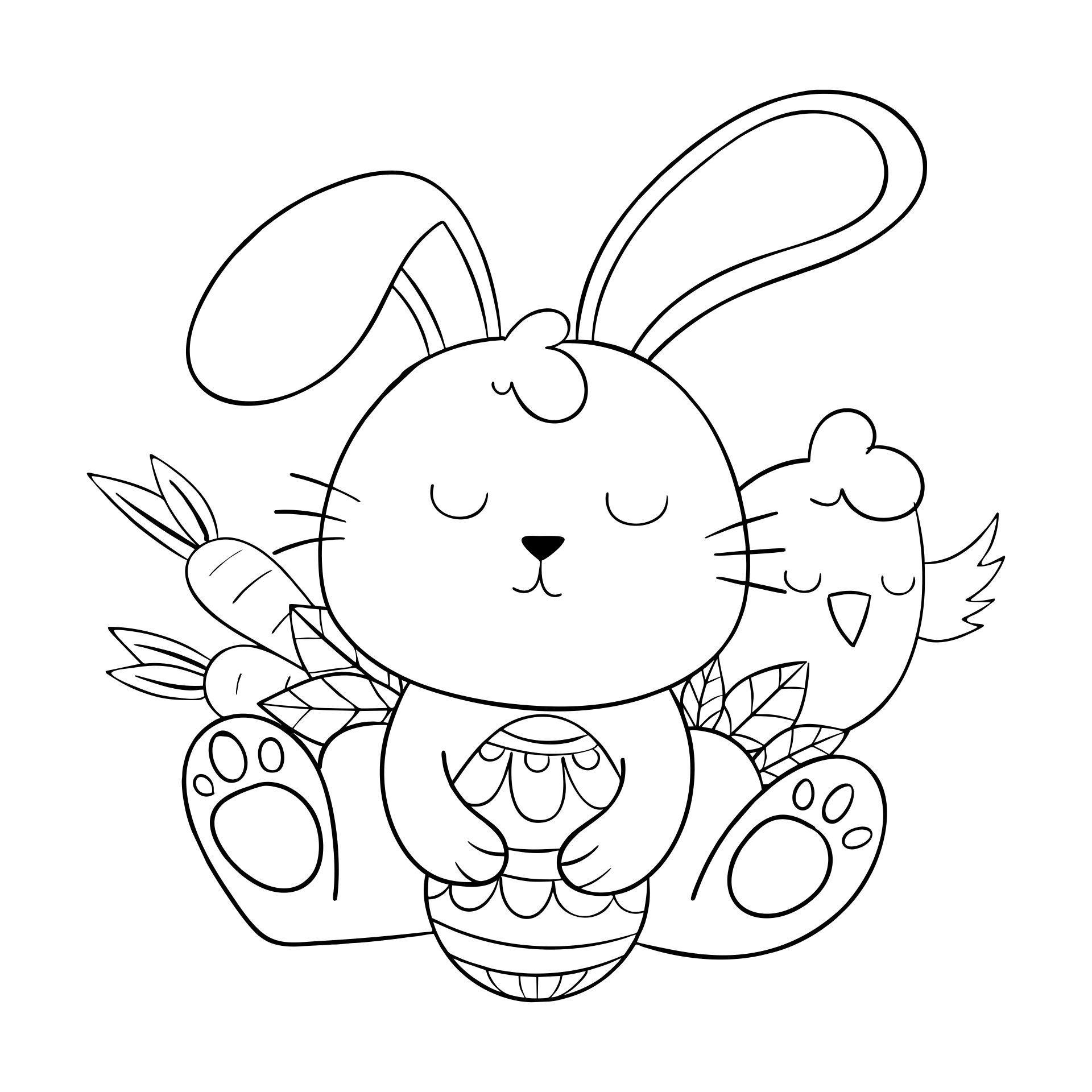 Easter Coloring Printables