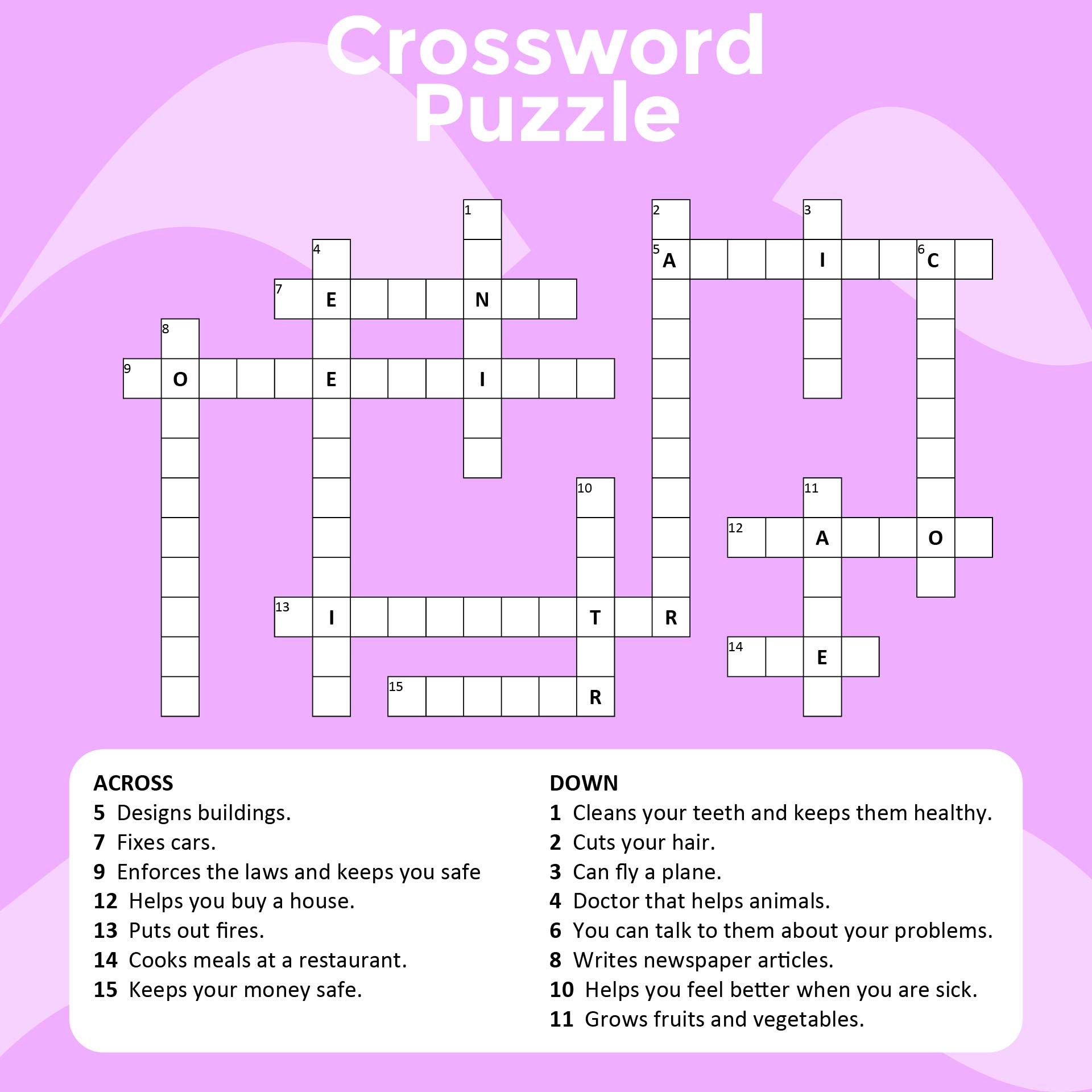 3 person card game crossword