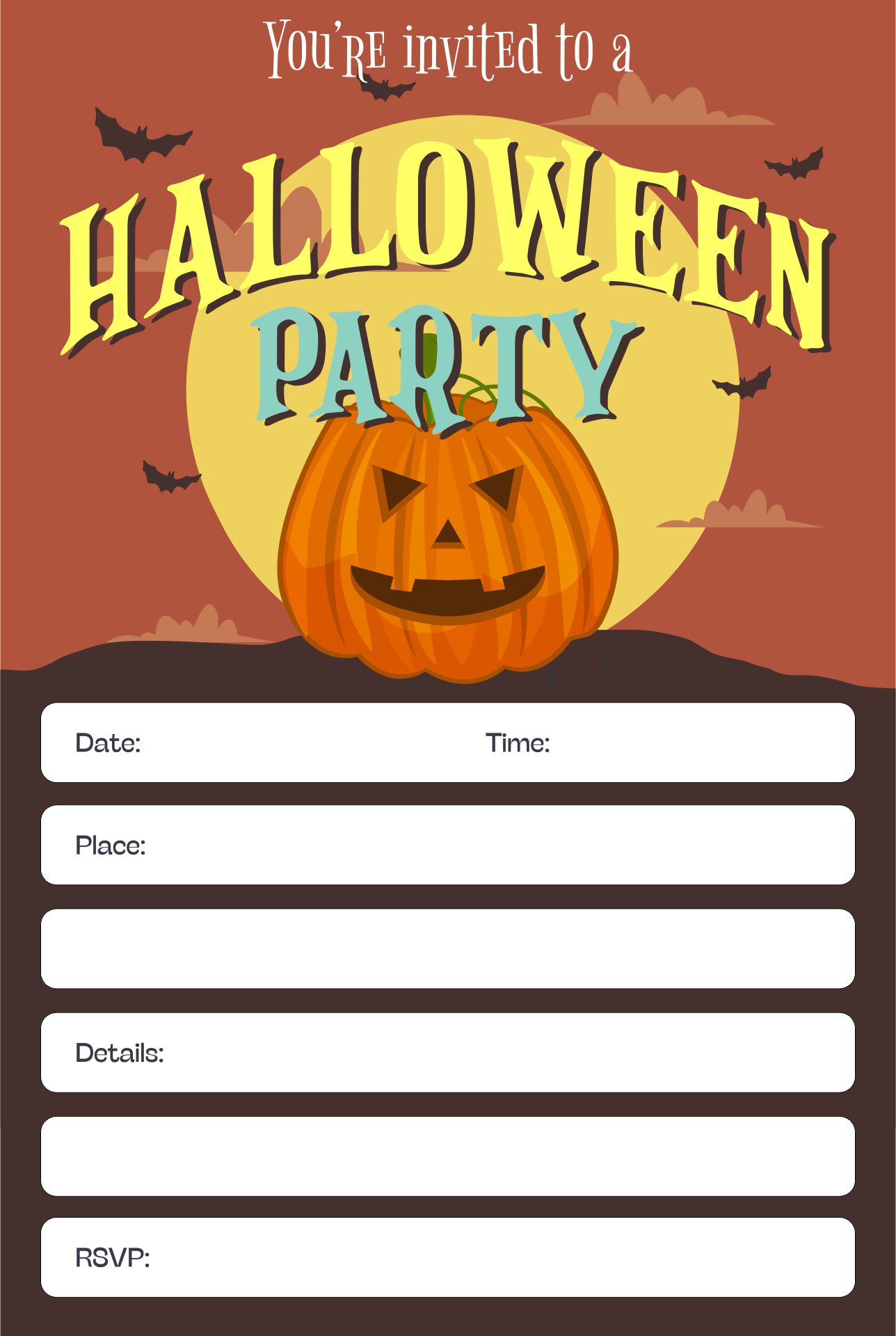 Halloween Invitations