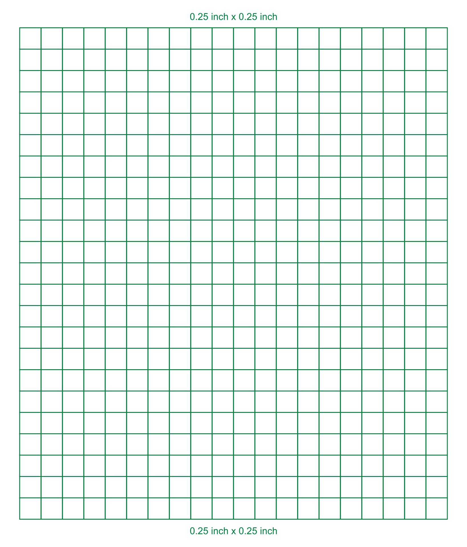 Inch Printable Grid Graph Paper