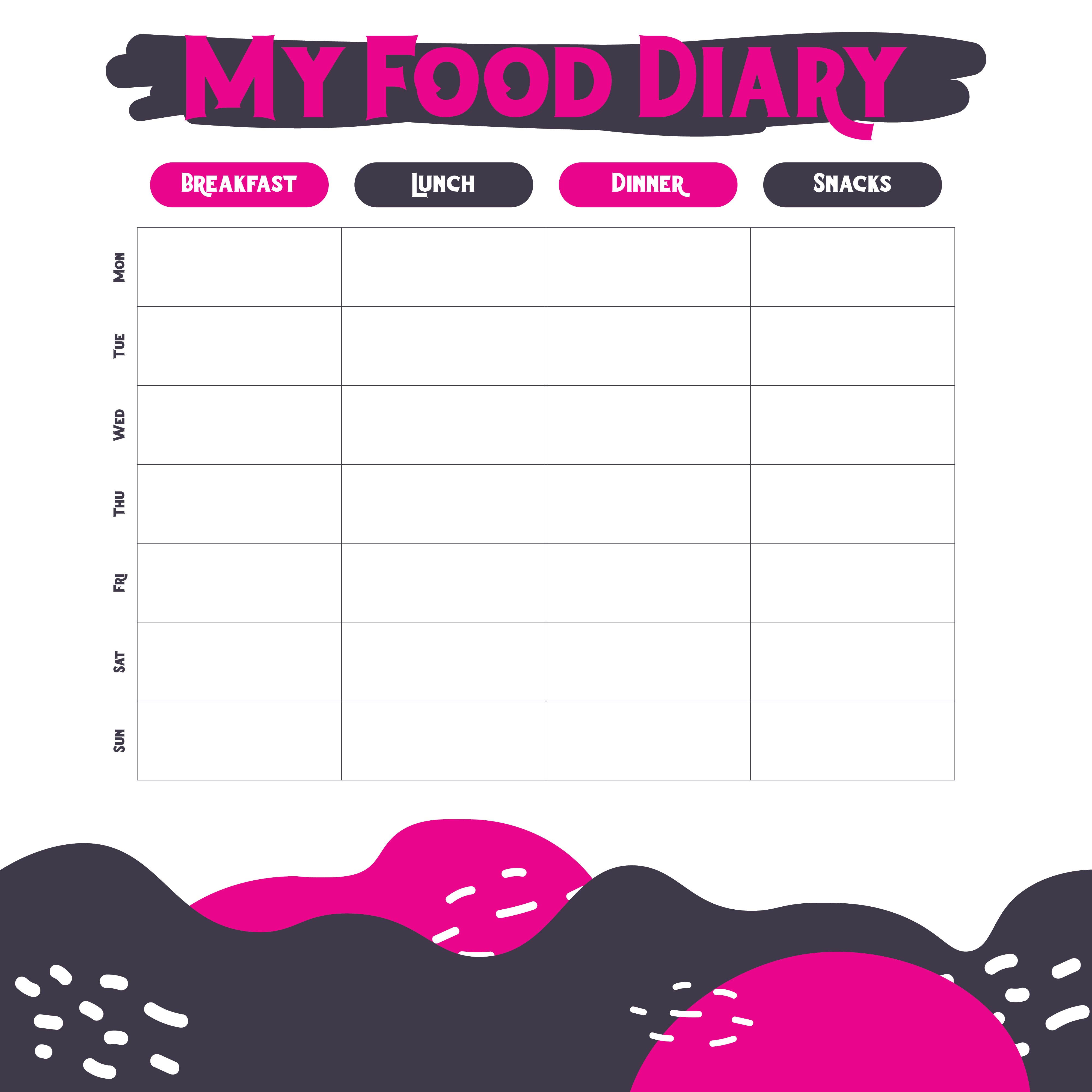 food-journal-template-free