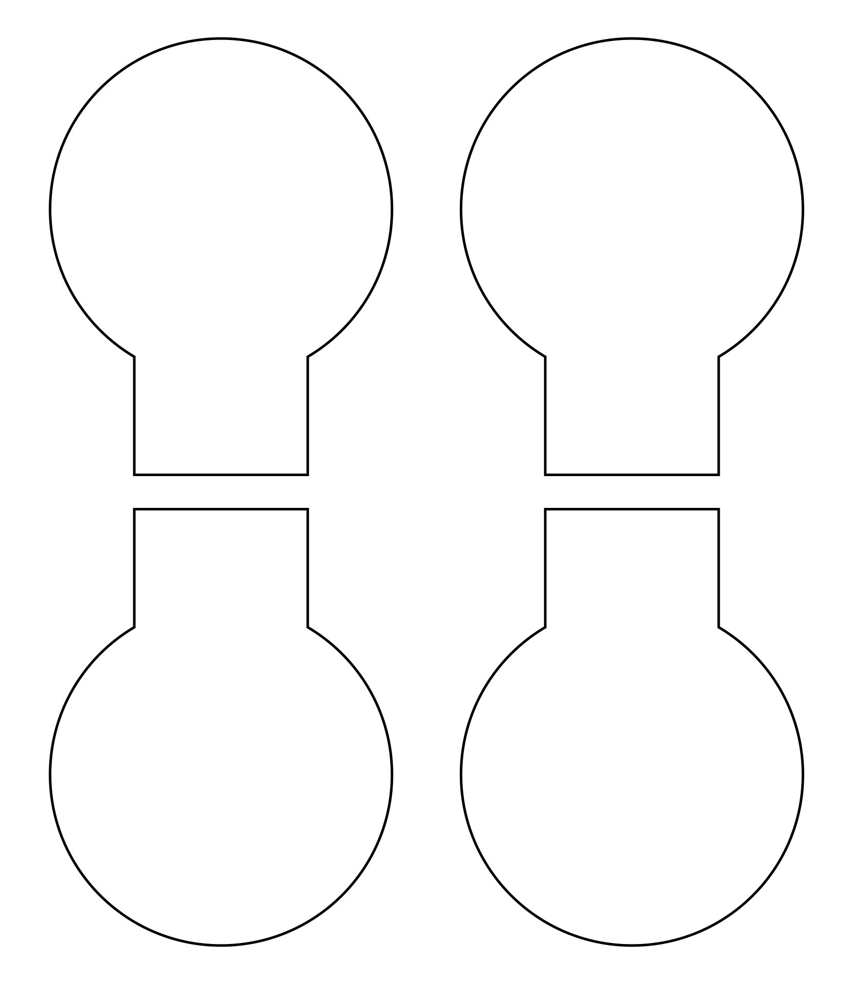 Mickey Mouse Ears Template - Free Printable Download - AB Crafty