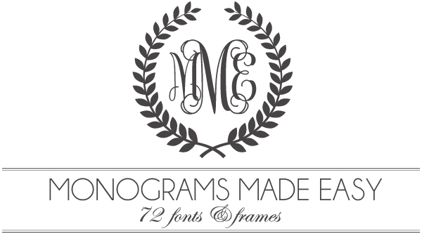 Monogram Fonts