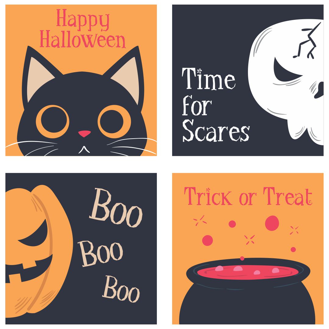 Halloween Bunting 15 Free PDF Printables Printablee