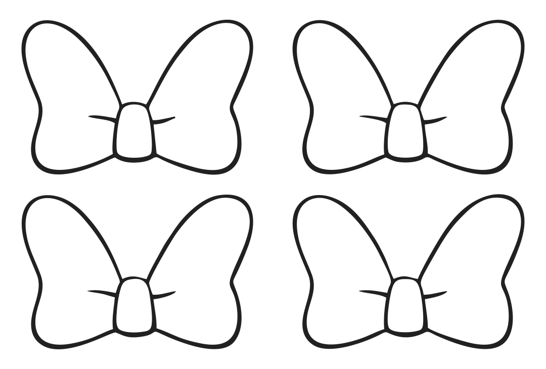 Printable Minnie Mouse Ears