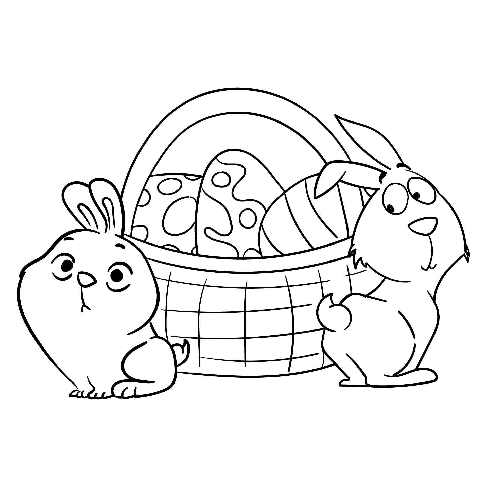 Easter Printable Coloring Sheets