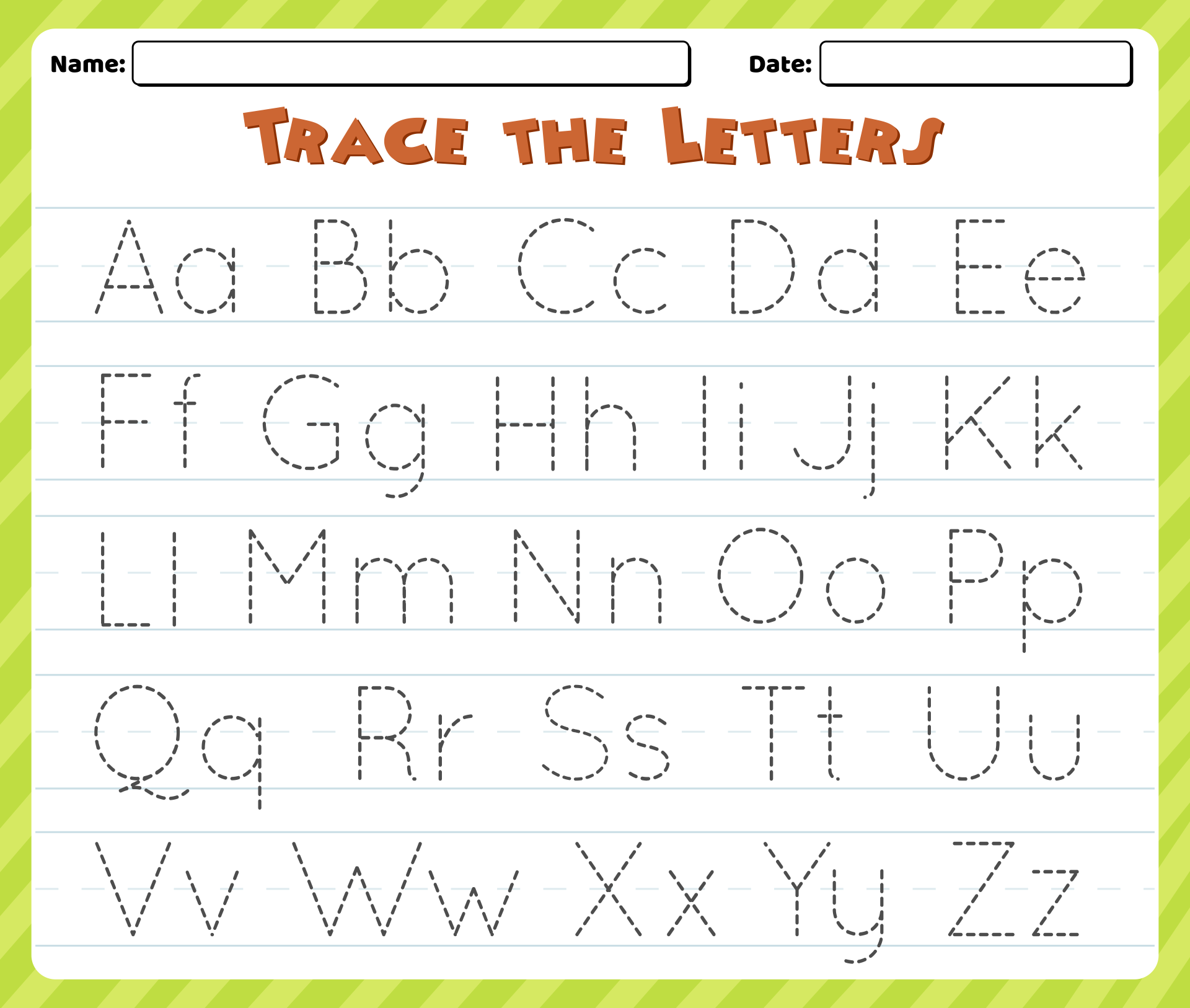 Letter Free Printables - Printablee