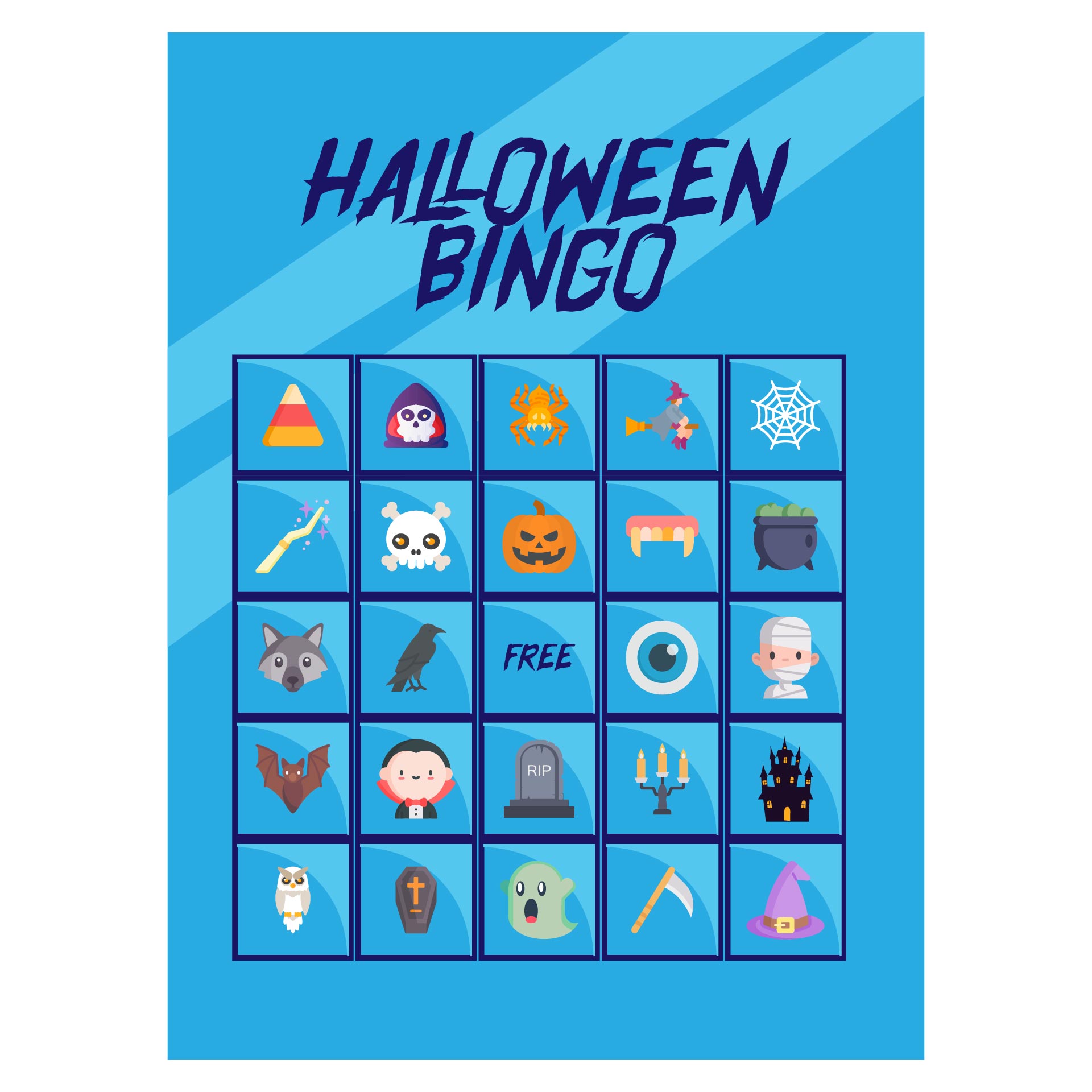 10 Best Preschool Printable Halloween Bingo Cards Images And Photos 