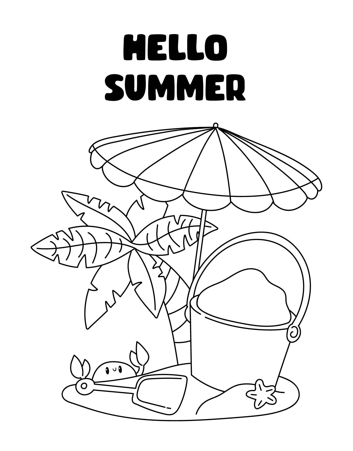 Printable Summer Pages