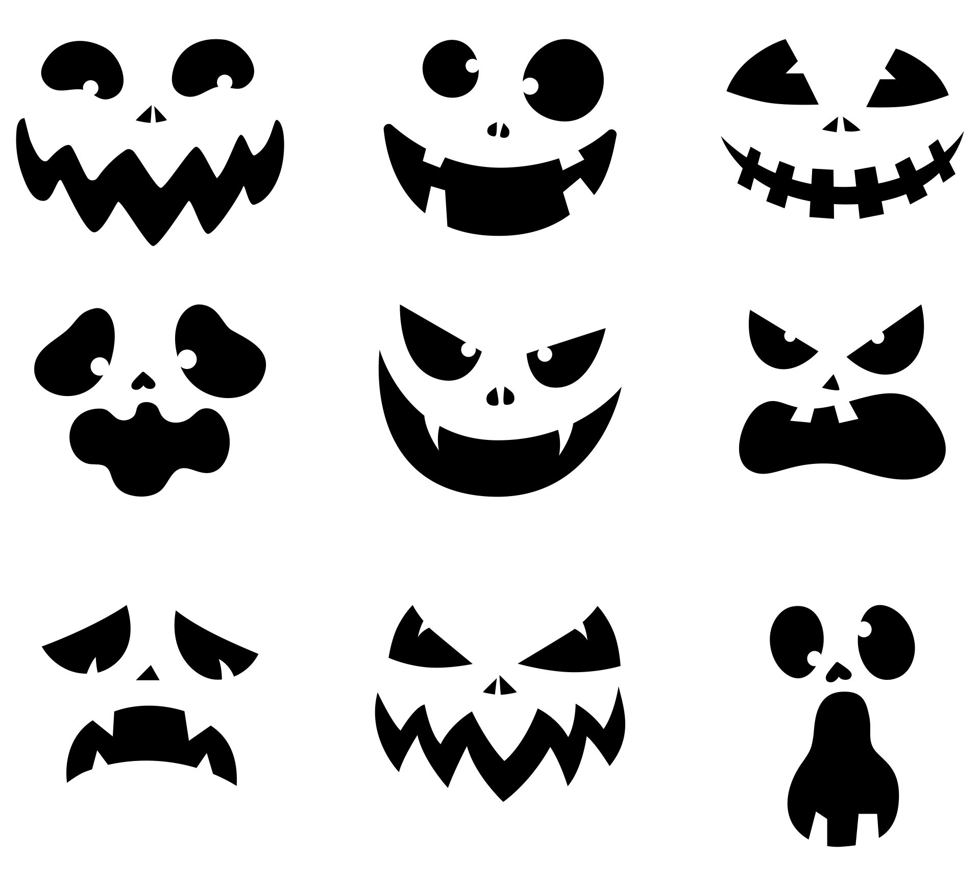 6 Best Free&Easy Printable Pumpkin Stencils PDF for Free at Printablee