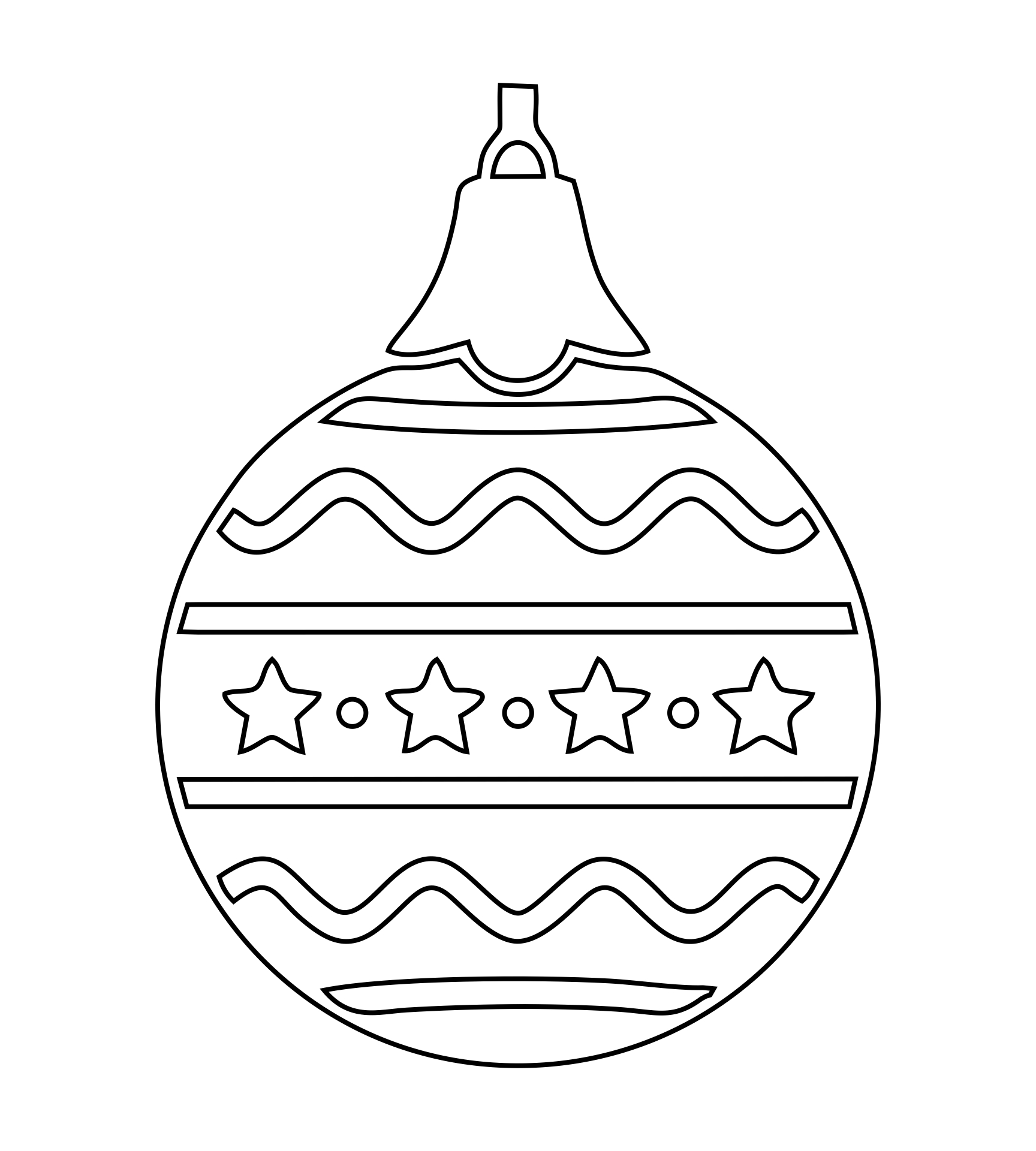 Free Printable Christmas Ornaments Stencils Free Printable Templates