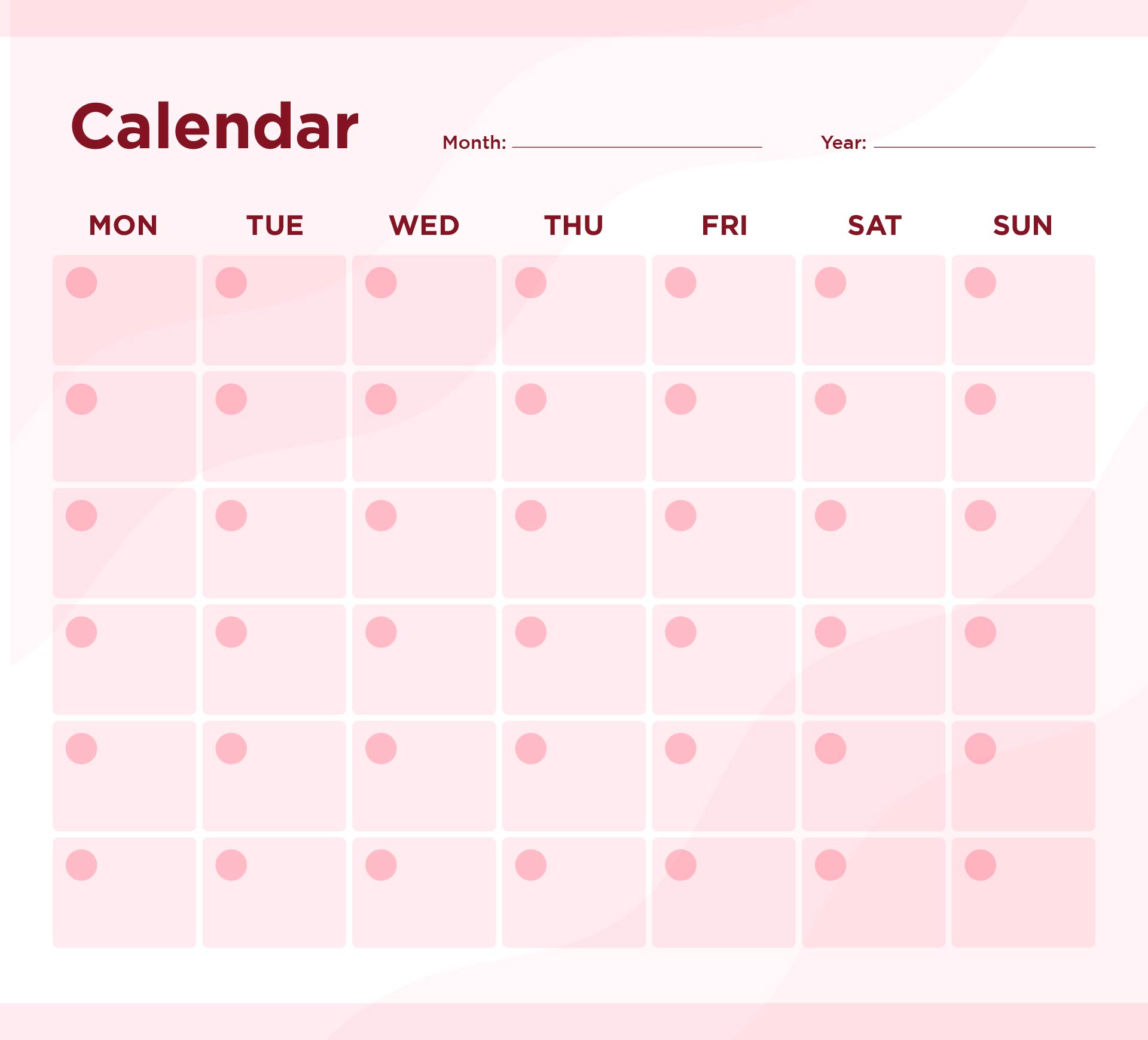 Best Printable Calendar printablee com